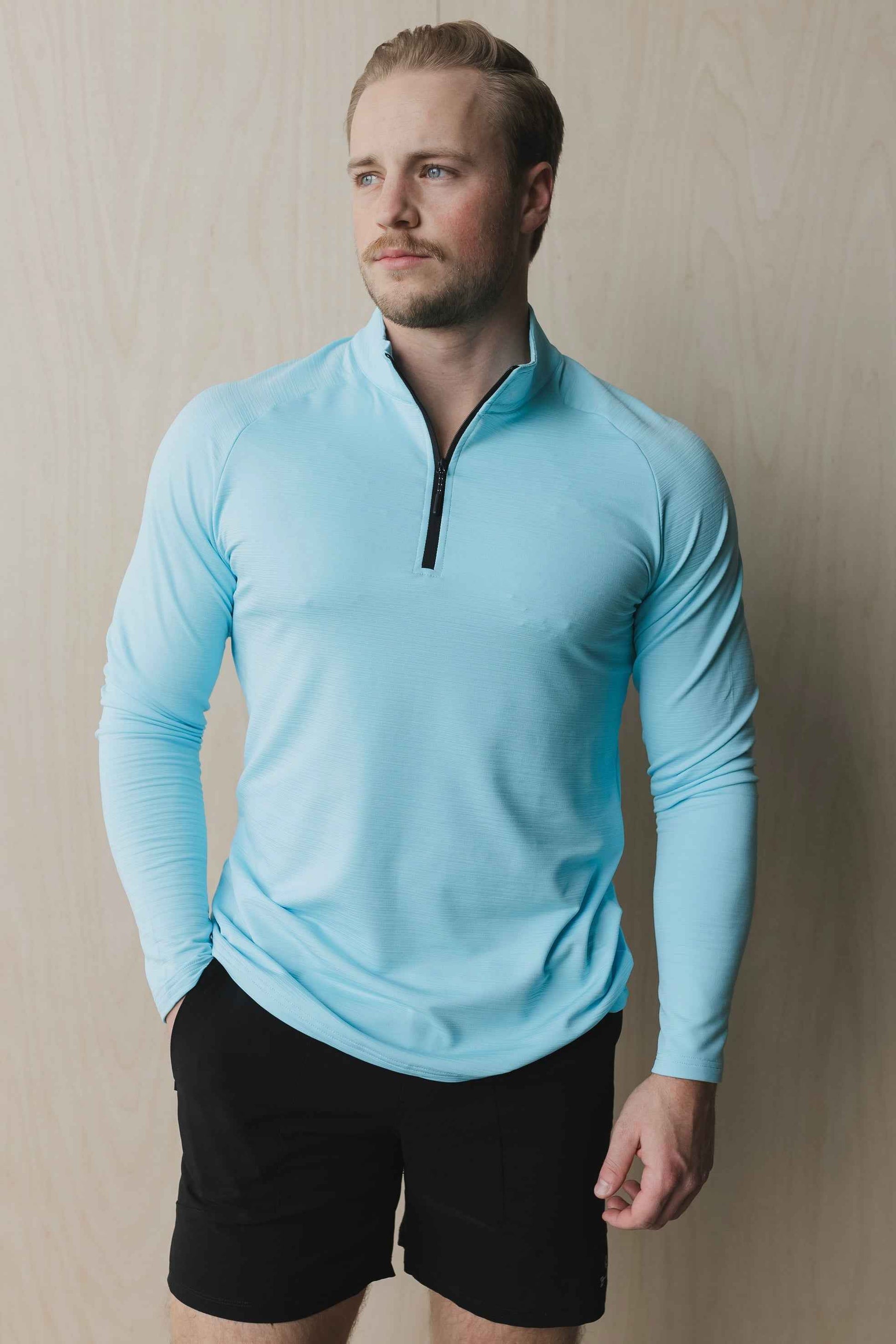 1/4 Zip Long Sleeve (M)