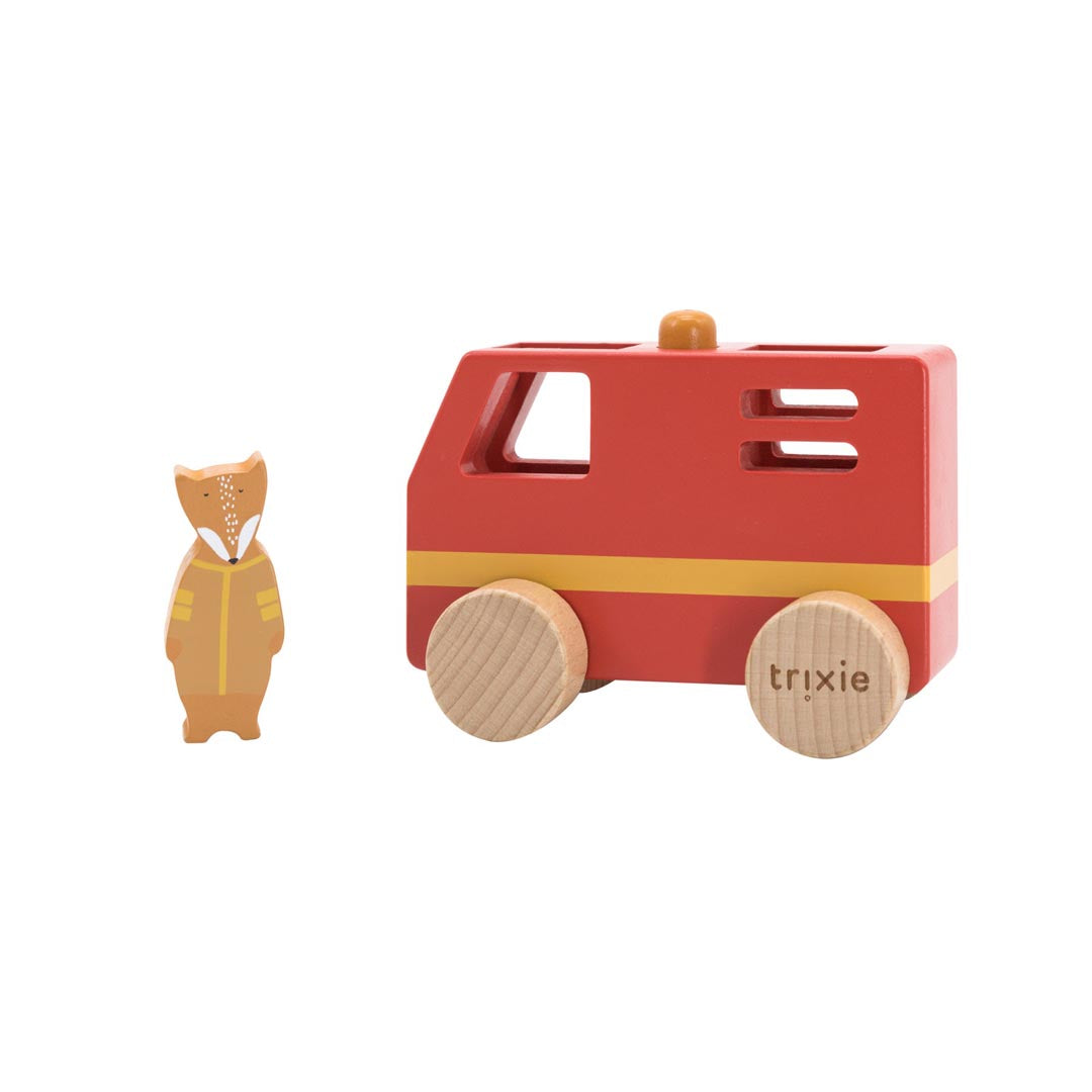 Small Wooden Firetruck | play&go