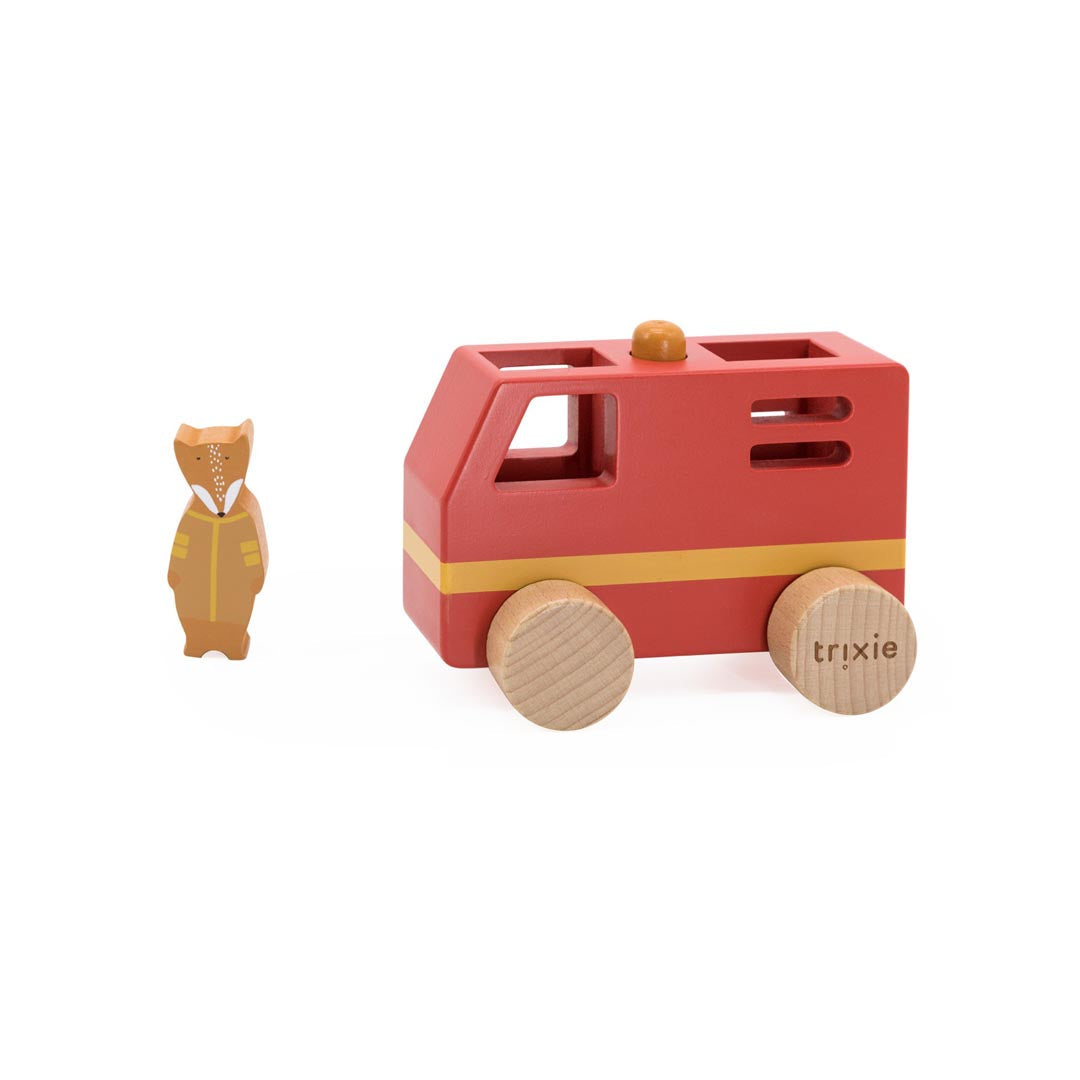 Small Wooden Firetruck | play&go