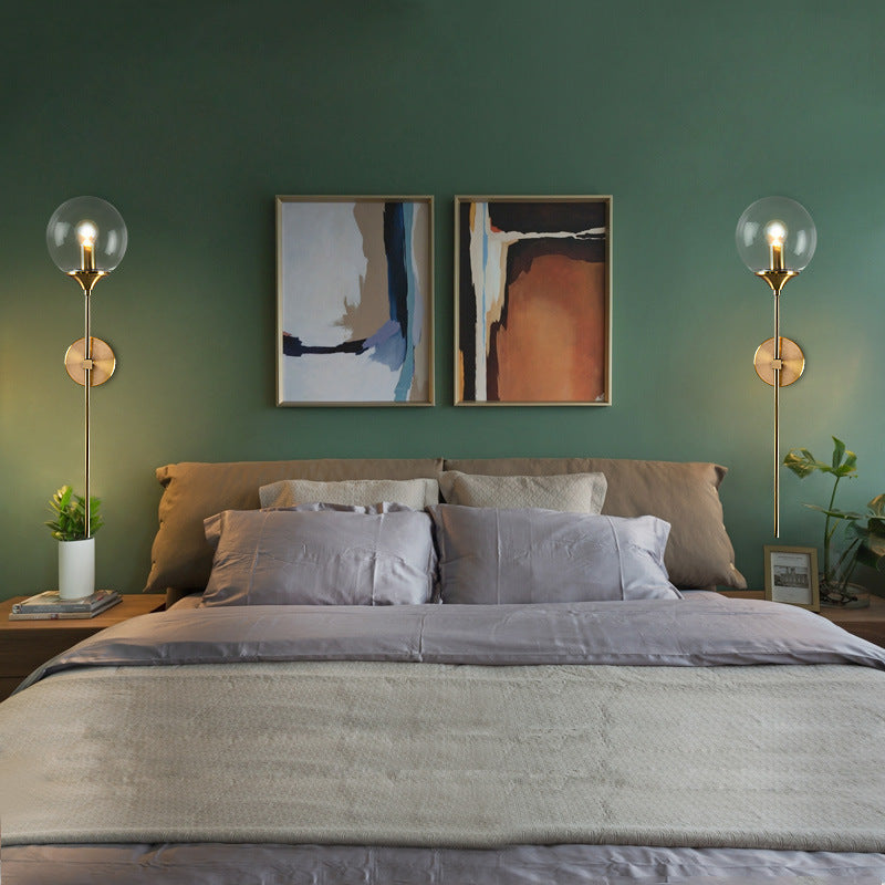 Wall Sconce For The Hallway Or Corridor In Front Of The Mirror