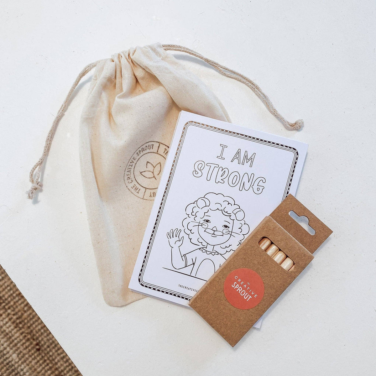 The Creative Sprout - Affirmation Colouring Pages – Mindfulness Activity - Ages 4+