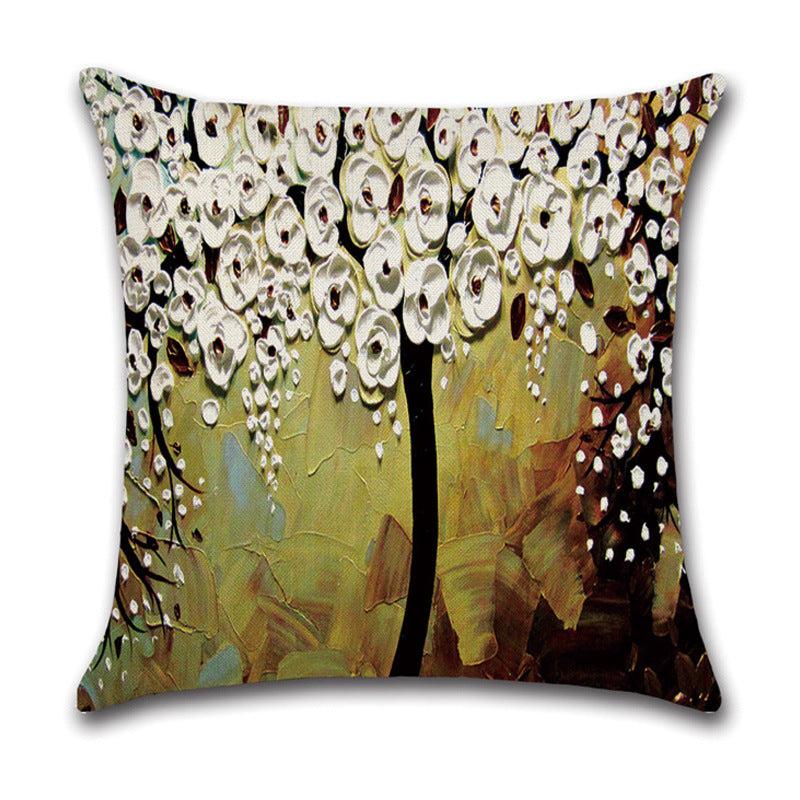 Nature Landscape Throw Pillow Cover – American Country Style Home Décor