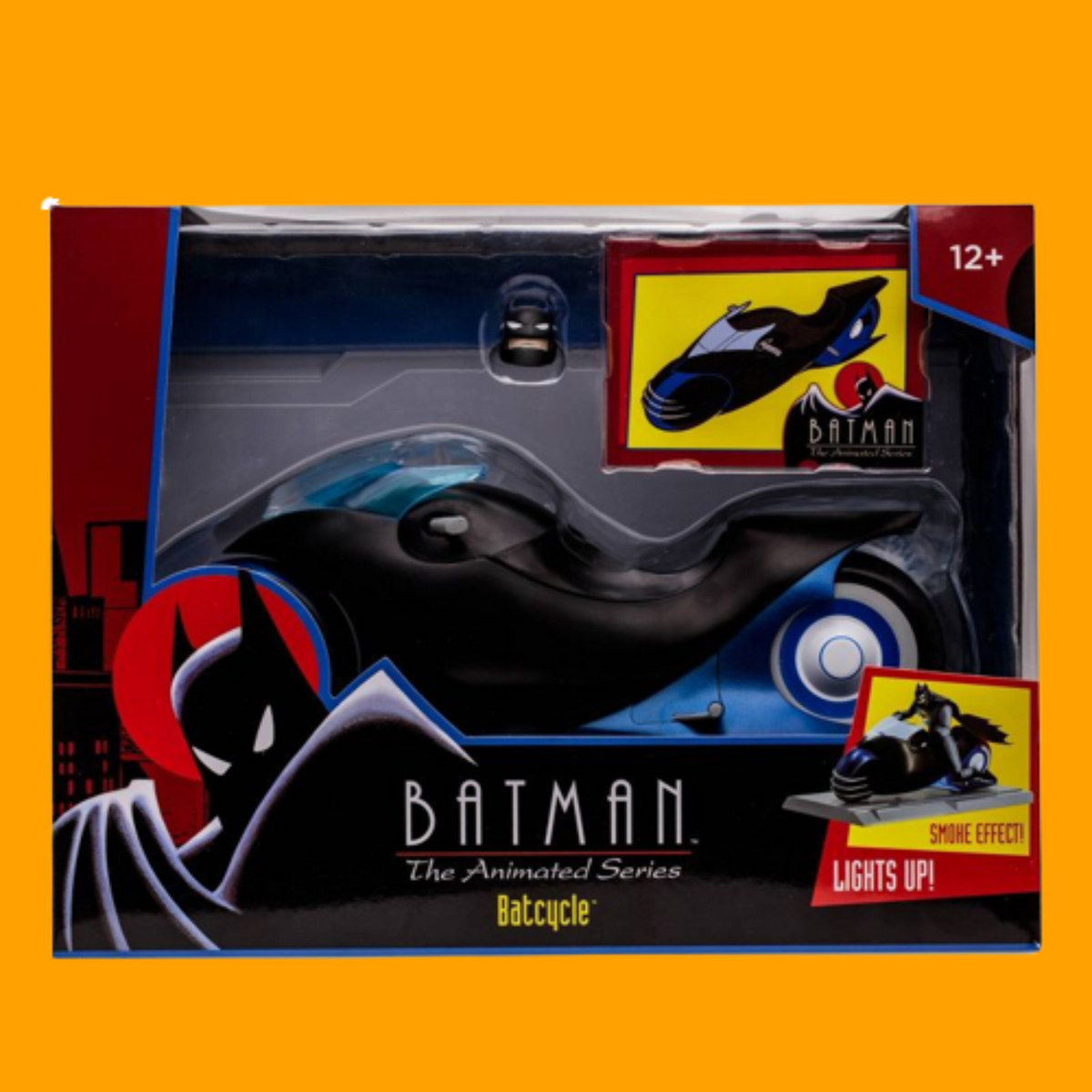 McFarlane Toys DC Comics Batman - The Animated Series Vehicle Batcycle Figure