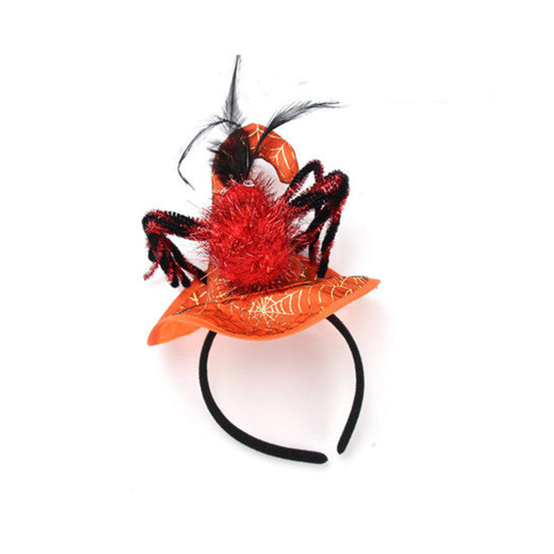 Spooky Halloween Hair Accessories – Festive Headband Costume Prop for Adults & Children