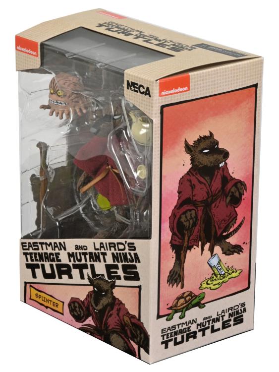 Neca - Teenage Mutant Ninja Turtles: Mirage Comics - 7" Scale Action Figure - Splinter