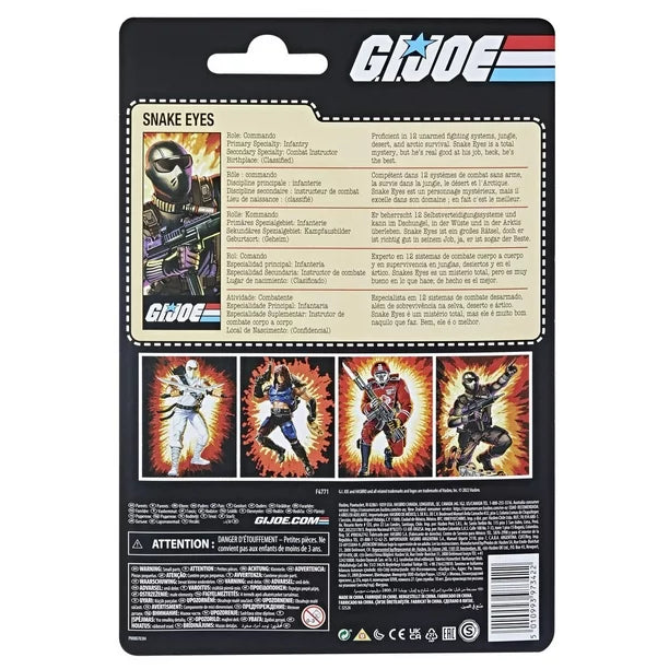 G.I. Joe Classified Series - Retro Snake Eyes