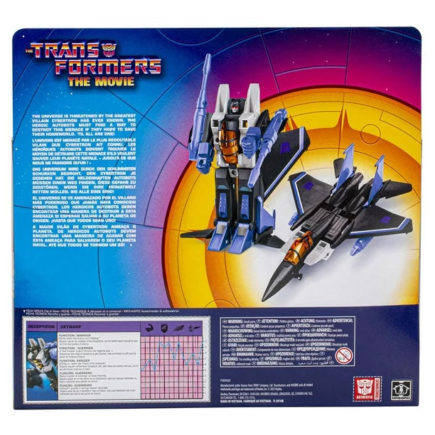 Transformers Toys Retro The Transformers: The Movie G1 Skywarp