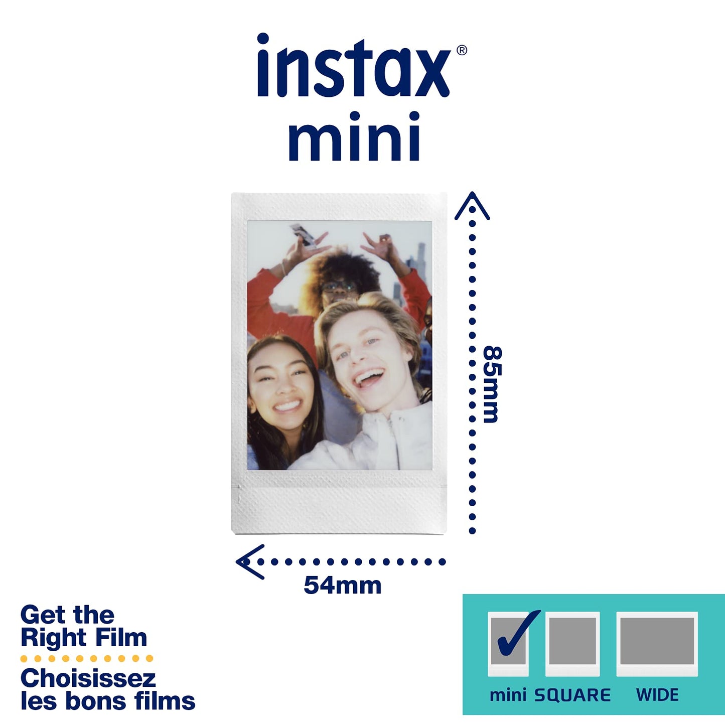 Fujifilm INSTAX Mini Instant Film Twin Pack, White (20 Exposures) 🍁 All In One Marketplace Canada