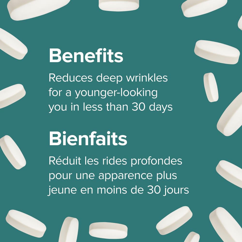 Webber Naturals Collagen30 with Ceramides, Bioactive Collagen Peptides, 120 Tablets, Hydrating Glow, Helps Improve Skin Hydration, Elasticity & Smoothness 🍁 All In One Marketplace Canada