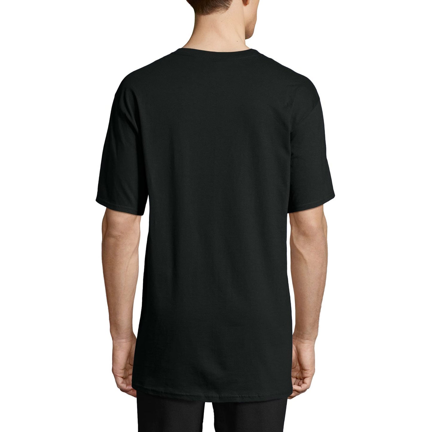 Hanes Mens Men's Beefy Tall Short Sleeve Tee Value Pack (2-Pack) Fashion t Shirts, Black, XX-Large Tall US 🍁 All In One Marketplace Canada