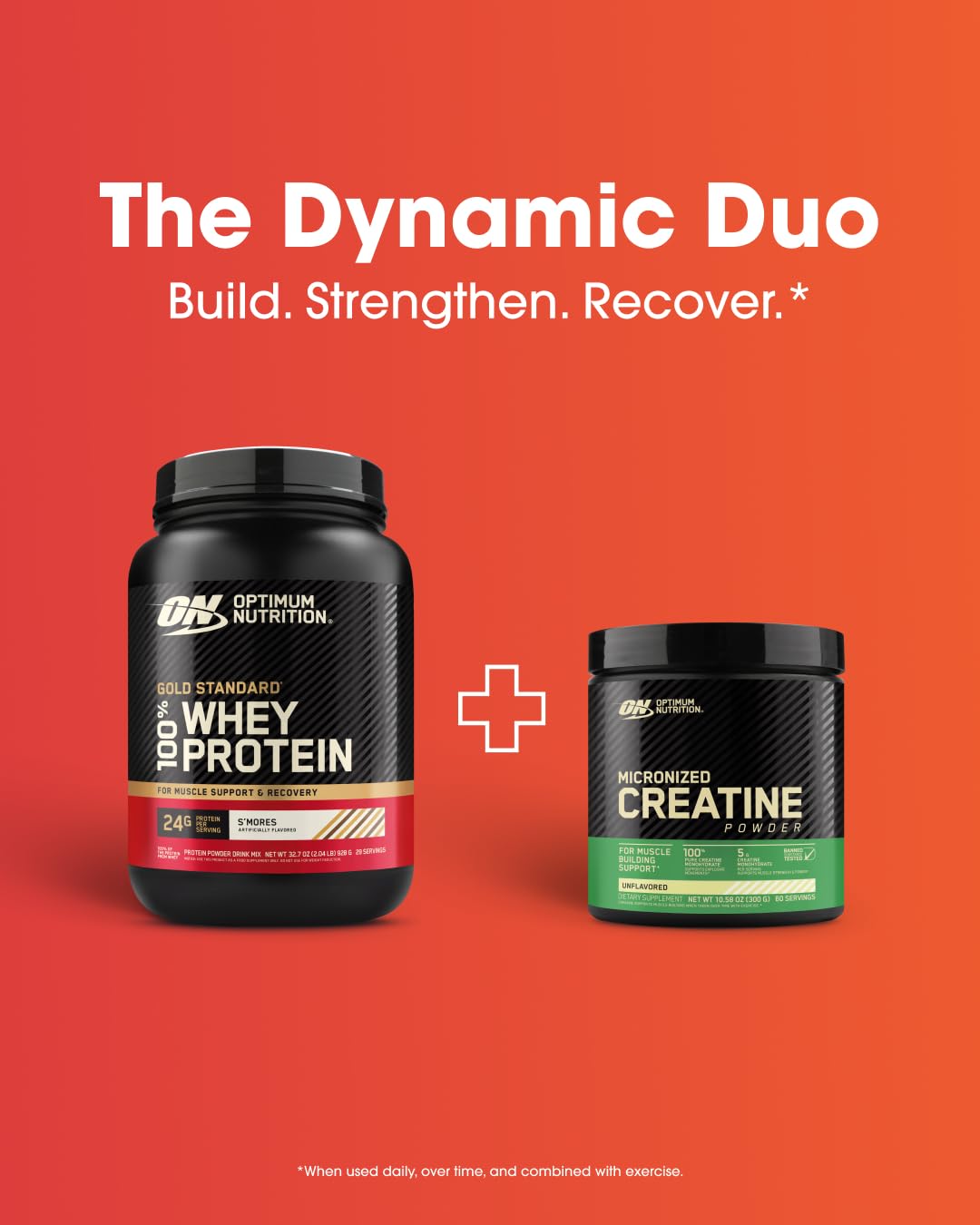 Optimum Nutrition 100% Pure Creatine Monohydrate Micronized Powder, Unflavored, 300g - 60servings (packaging may vary) 🍁 All In One Marketplace Canada