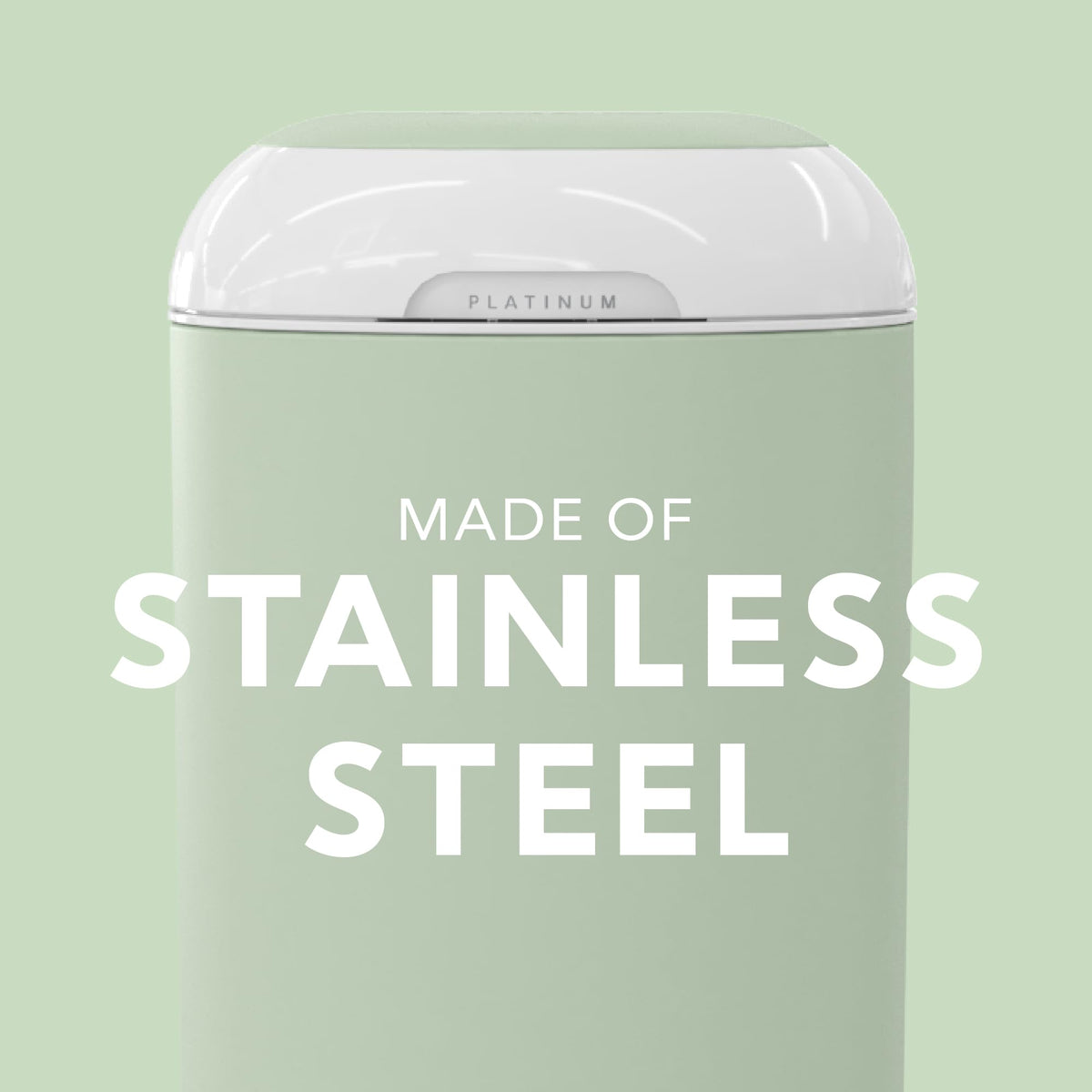 Diaper Genie Platinum Pail with Easy Roll Refill 18 bags, Stainless Steel 🍁 All In One Marketplace Canada
