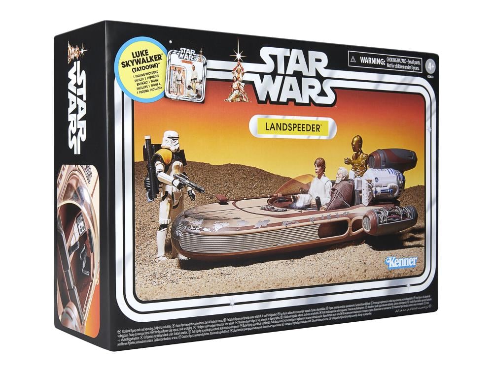 Star Wars: The Vintage Collection X-34 Landspeeder with Luke Skywalker (Tatooine) Action Figure