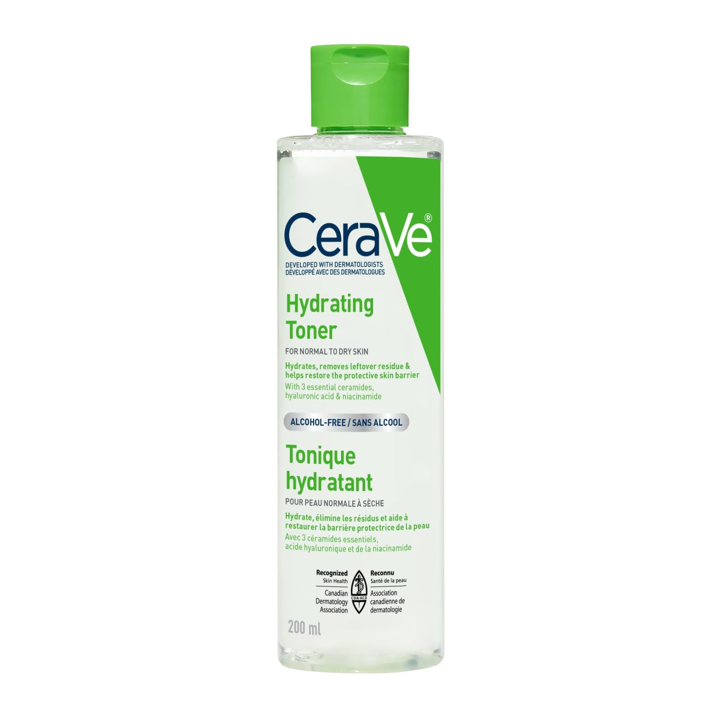 CeraVe Hydrating Toner for Face with Hyaluronic Acid, Niacinamide, and Ceramides for Sensitive Dry Skin | Alcohol-Free, Fragrance-Free, Non Comedogenic | Full Size, 200 mL 🍁 All In One Marketplace Canada