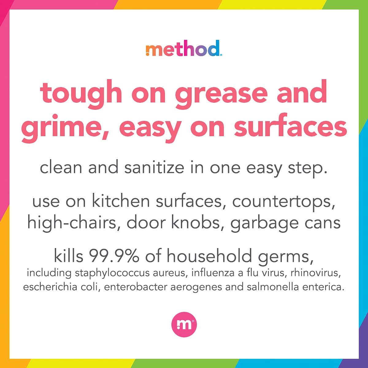 Method Antibacterial All-Purpose Cleaner Spray, Disinfectant Spray Perfect for Most Counters, Tiles, Stone, and Surfaces, Kitchen and Home Essentials, Bamboo Scent, 828 mL Spray Bottles, 4 Pack, Clear 🍁 All In One Marketplace Canada