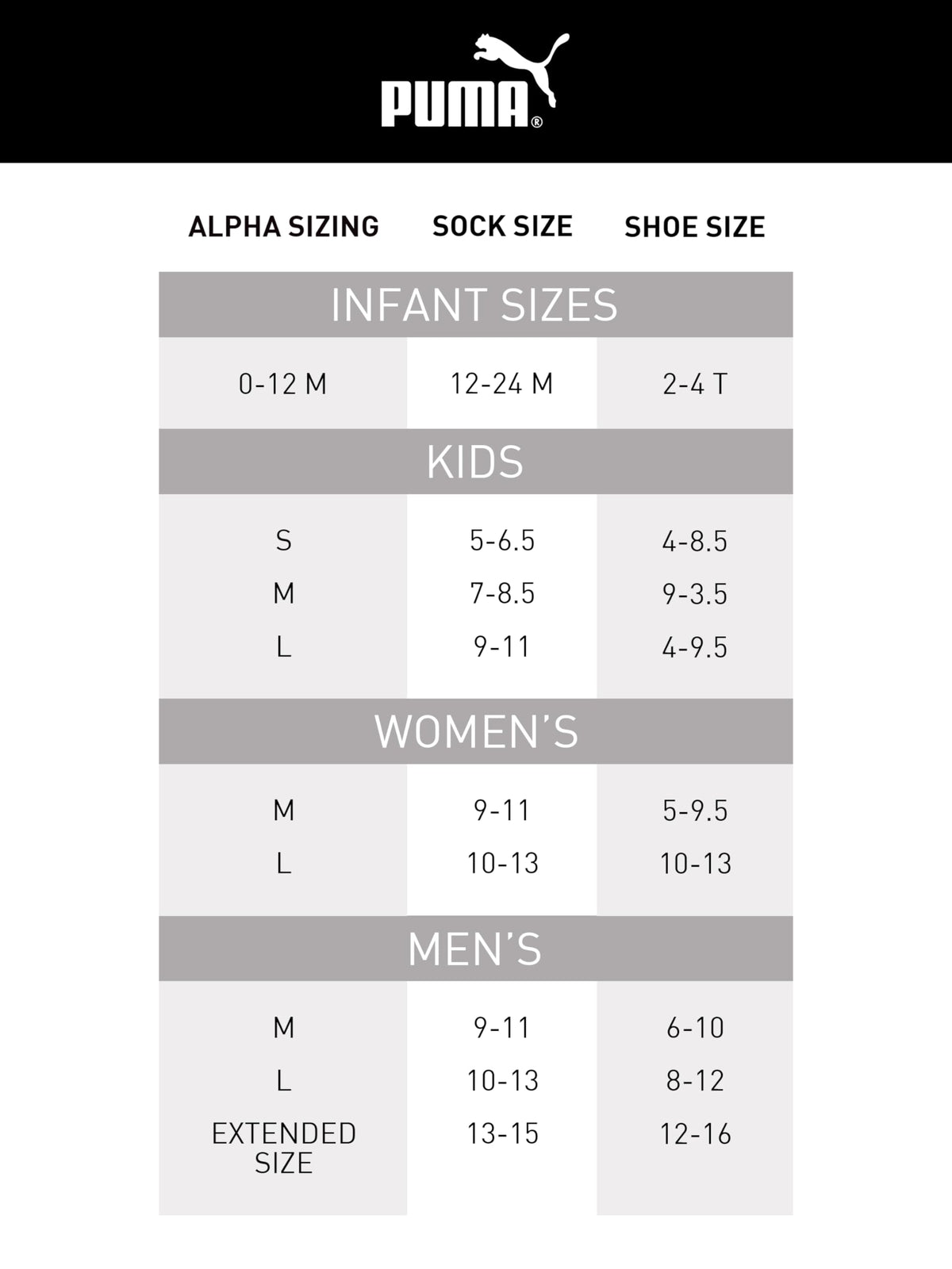 PUMA Men's 8 Pack Athletic Cushioned Crew Socks, White/Grey, 10-13 🍁 All In One Marketplace Canada