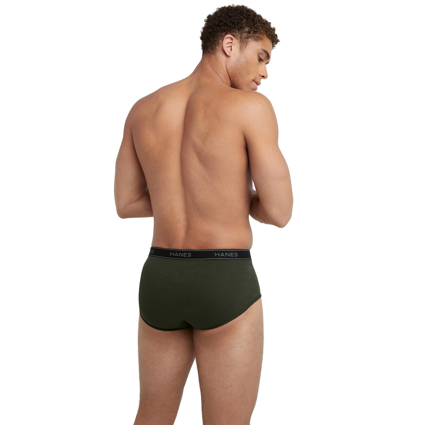 Hanes Men's Plus-Size 6-Pack Freshiq Exposed Waistband Mid-Rise Brief, Dyed Underwear, - Assorted Briefs, Assorted, 3X-Large US 🍁 All In One Marketplace Canada