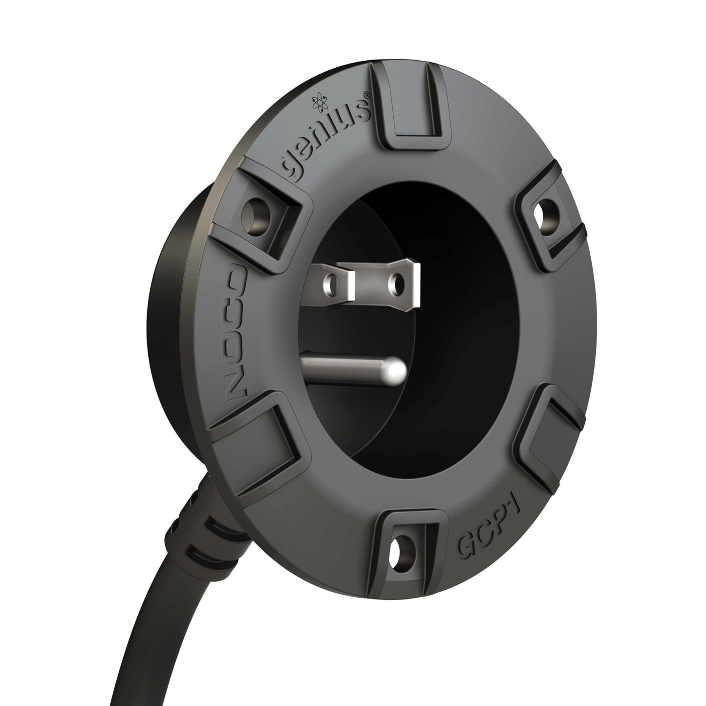 NOCO GCP1 15 Amp AC Port Plug, 125 Volt Power Inlet Socket, and Waterproof Electrical Outlet Receptacle Box with 16-Inch Integrated Outdoor Extension Cord 🍁 All In One Marketplace Canada