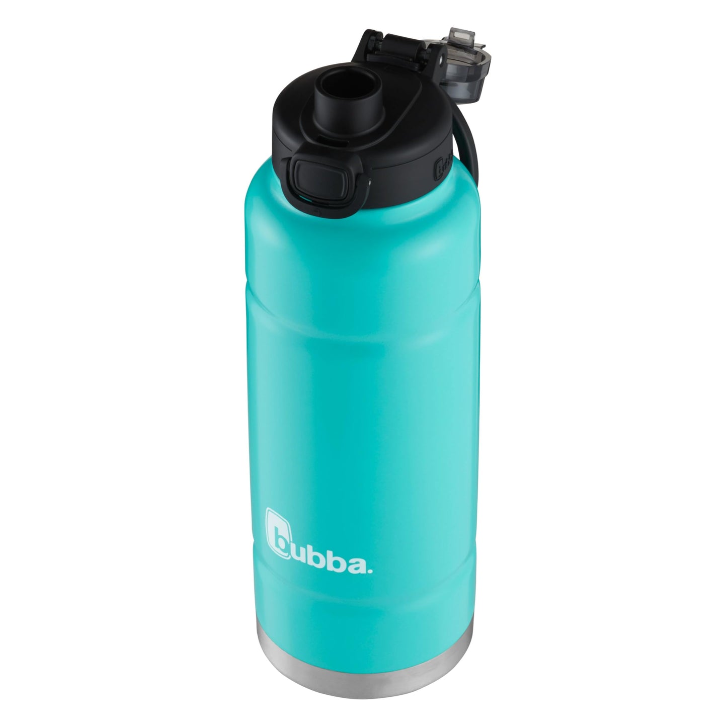 bubba Trailblazer Stainless Steel Water Bottle with Push Button Lid, 40 oz (1.18 L), Vacuum-Insulated, Rubberized Island Teal 🍁 All In One Marketplace Canada