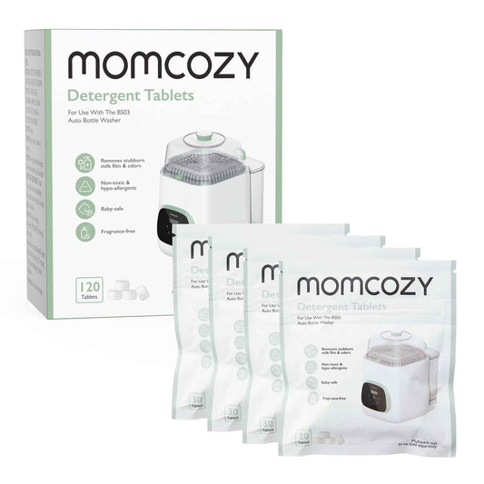 Momcozy Official Washing Block, 120 Tablets for KleanPal Pro Baby Bottle Washer – Effective Cleaning & Odor Removal 🍁 All In One Marketplace Canada