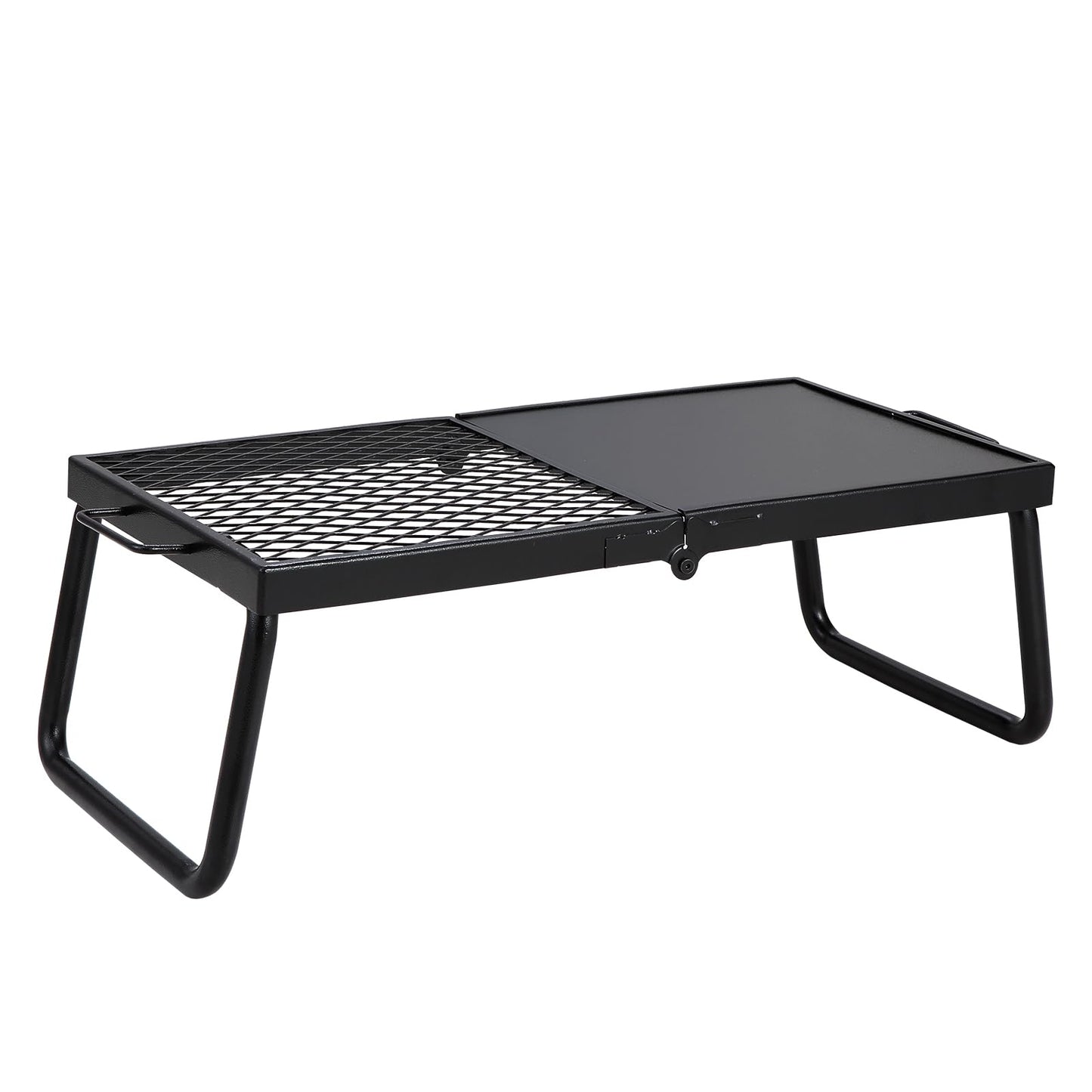 VEVOR Folding Campfire Grill, Heavy Duty Steel Mesh Grate, 22.4" Portable Camping Grates Over Fire Pit, Camp Fire Cooking Equipment with Legs Carrying Bag, Grilling Rack for Outdoor Open Flame Cooking 🍁 All In One Marketplace Canada