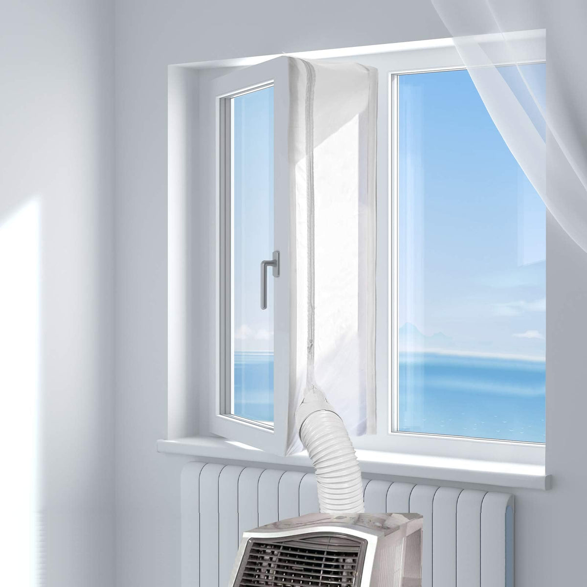 HOOMEE 400 CM (157") Universal Window Seal for Portable Air Conditioner and Tumble Dryer 🍁 All In One Marketplace Canada