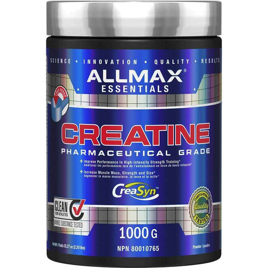 ALLMAX Nutrition - Creatine Powder - 100% Pure Micronized Creatine Monohydrate - Pharmaceutical Grade Creatine, 1000 gram, 1000-Gram 🍁 All In One Marketplace Canada
