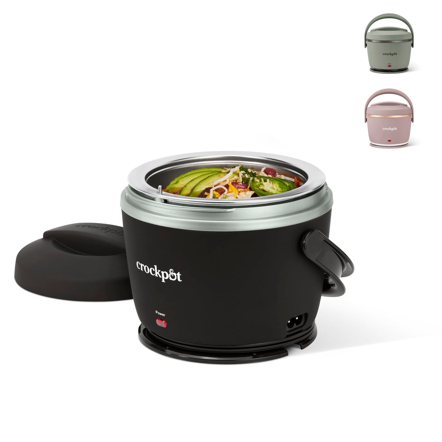 Crock-Pot Electric Lunch Box, Portable Food Warmer for On-the-Go, 20-Ounce (591 mL), Black Licorice 🍁 All In One Marketplace Canada