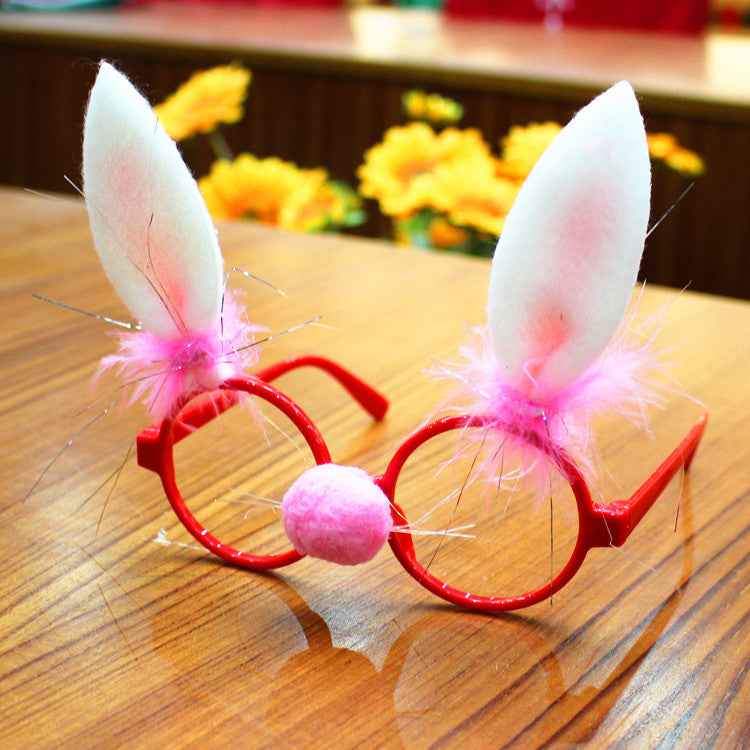 Christmas Party Glasses – Festive Holiday Photo Props, 5 Fun Styles