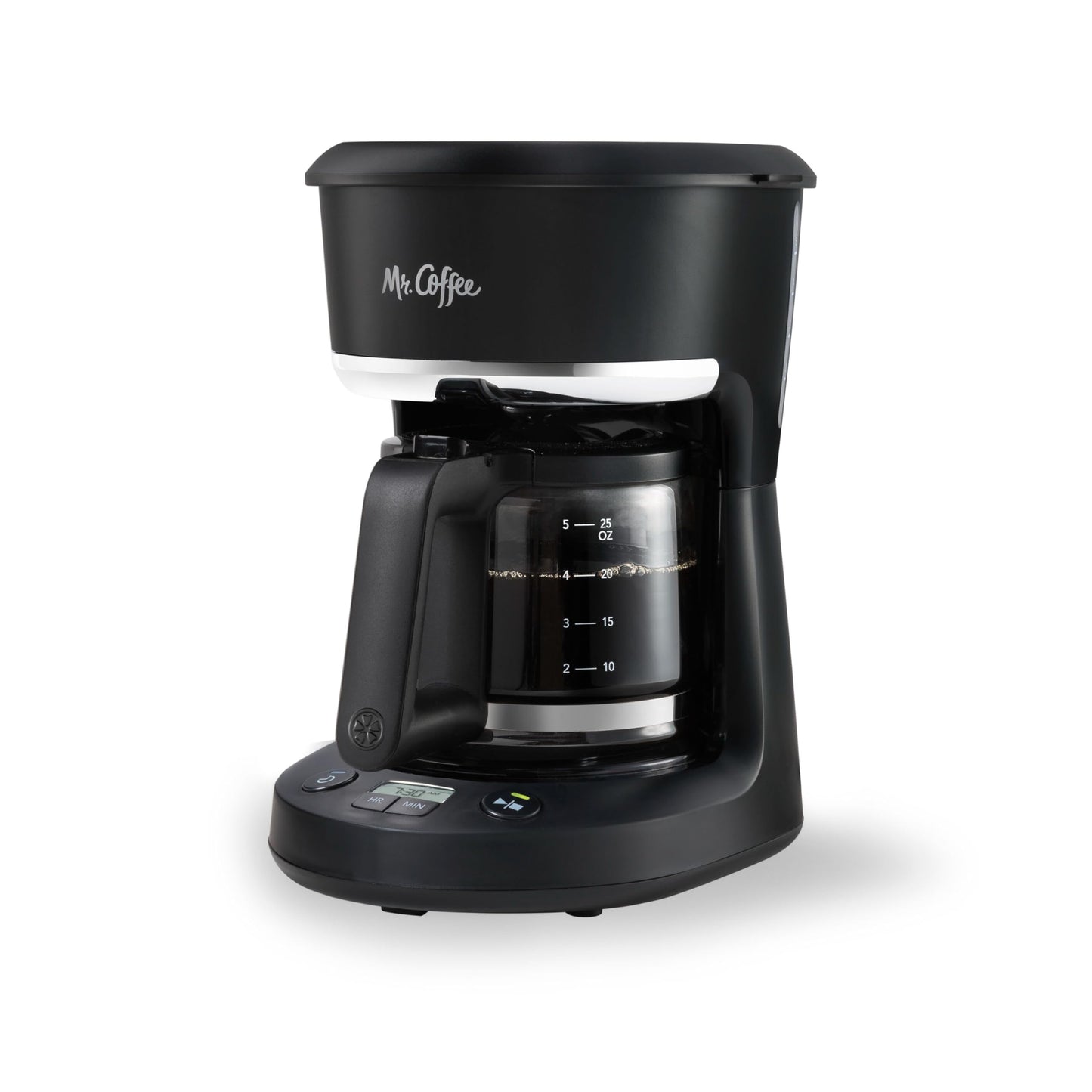Mr. Coffee 5-Cup Programmable Coffee Maker, 25 oz. Mini Brew, Space-Saving Coffee Machine, Black 🍁 All In One Marketplace Canada