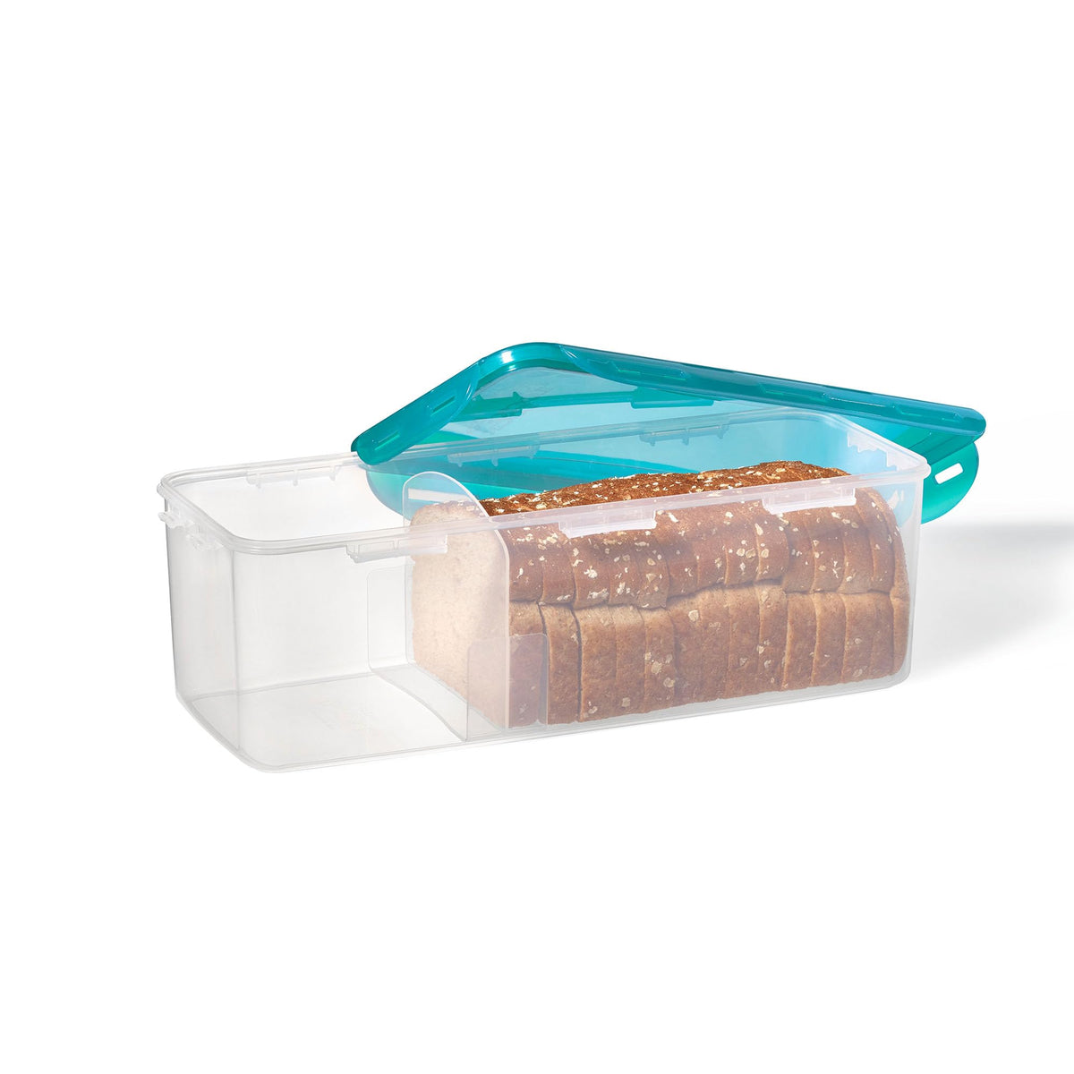 Starfrit LocknLock Plastic Bread Container - Removable Divider - 169oz/5L - Airtight - 4-Sided Locking Lid 🍁 All In One Marketplace Canada