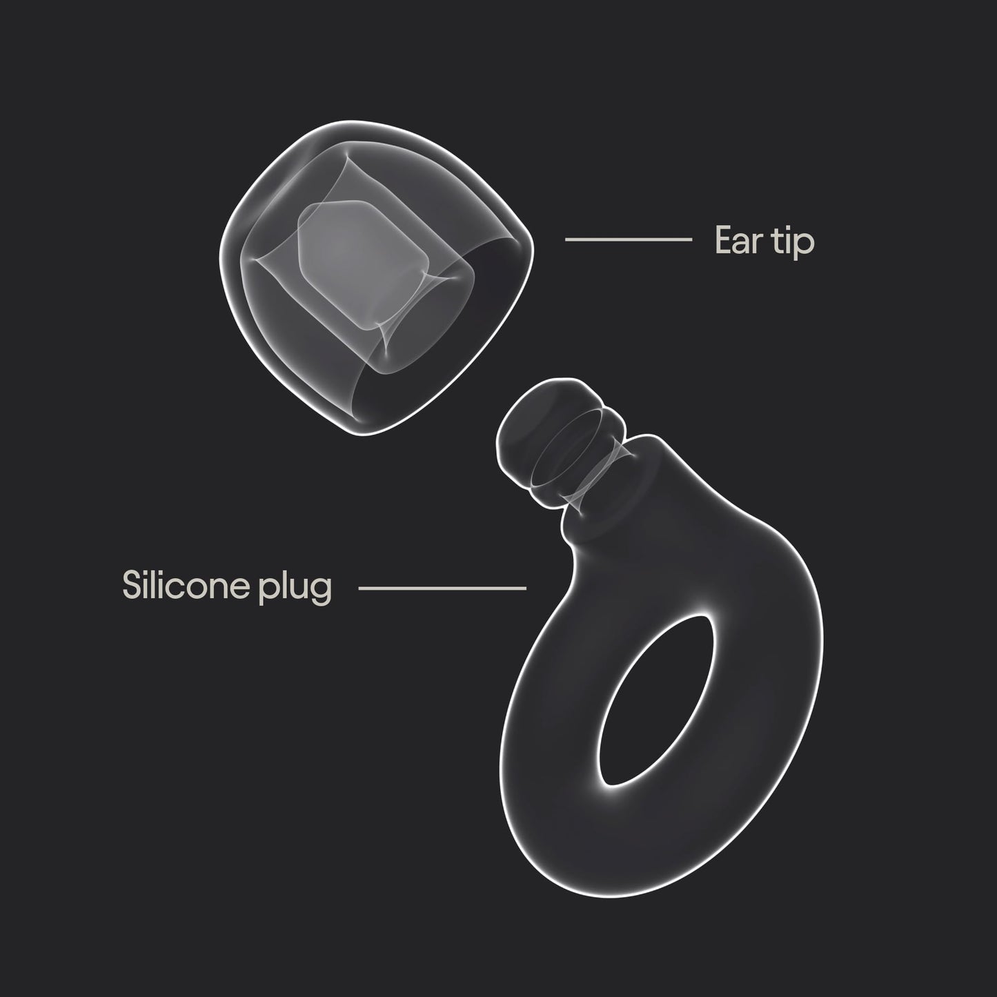 Loop Quiet 2 Ear Plugs – Ultra-Comfy Reusable Noise-Reducing Earplugs For Sleep, Deep Focus, Travel, Noise Sensitivity | Flexible Hearing Protection | Customizable Fit | 24dB (SNR) Noise Reduction 🍁 All In One Marketplace Canada