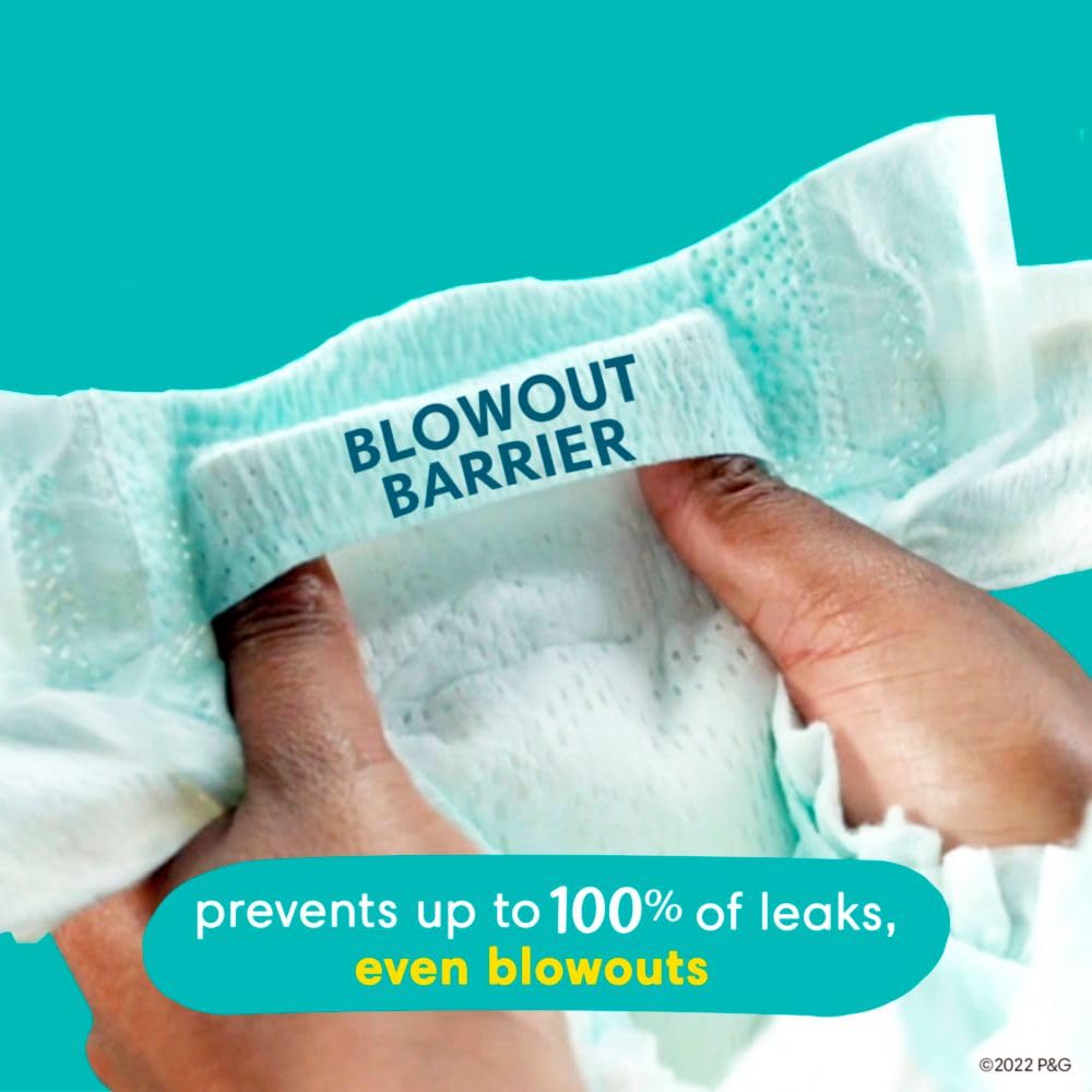 Pampers Swaddlers Diapers, Size S8, Absorbent, Keeps Baby Dry and Comfortable, Skin Safe Disposable Baby Diaper, 1 Pack (Count of 58) 🍁 All In One Marketplace Canada