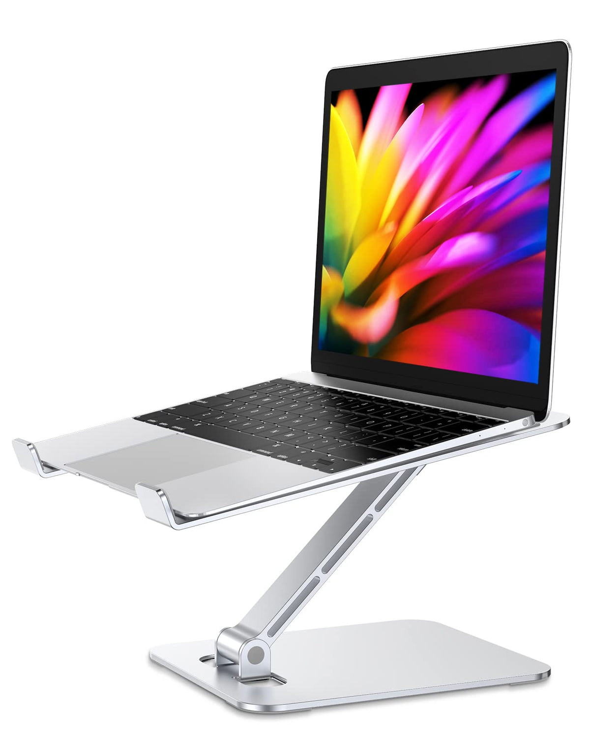 Zewwen Laptop Stand for Desk, Ergonomic Adjustable Foldable Computer Stand with Heat-Vent, Aluminium Alloy Laptop Riser Compatible with MacBook Air, Pro, Dell XPS, Samsung, 10”-16" 🍁 All In One Marketplace Canada
