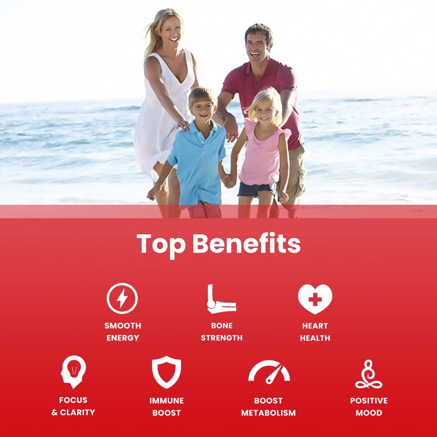 Vitamin D3 1000 IU + B12 1000mcg Per Serving | Chewable Vitamins B & D Gummies for Adults, Kids, Women & Men | Enhanced With Folate for Energy & Immunity | 120 Gummies 🍁 All In One Marketplace Canada
