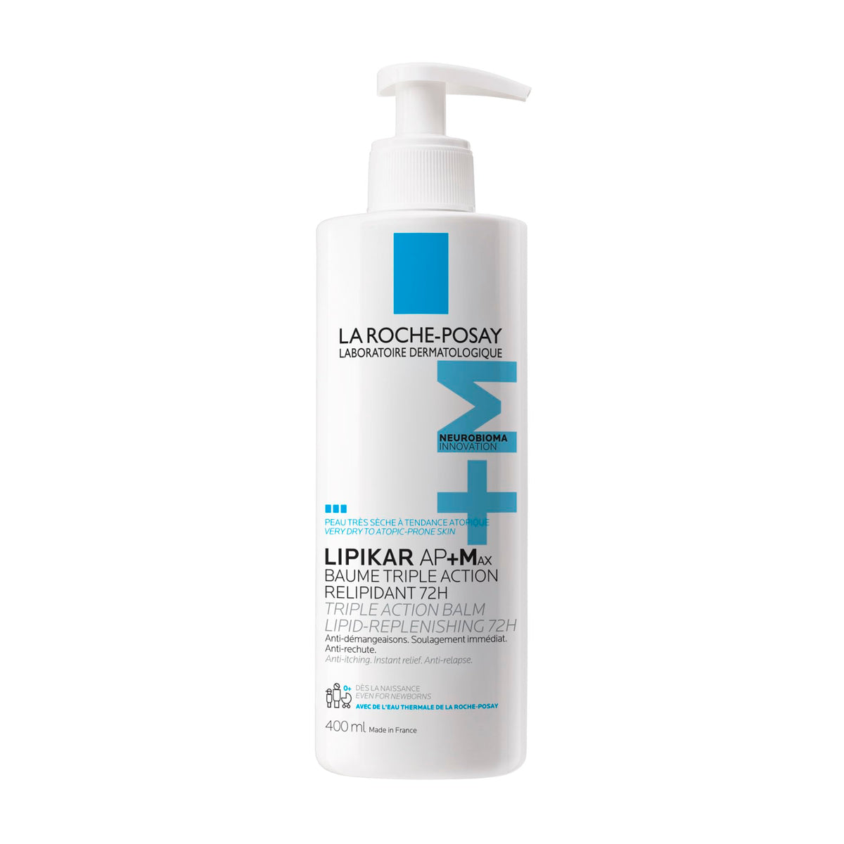 La Roche Posay Lipikar Baume AP+Max, Body Lotion for Dry Skin, Soothing Cream with Shea Butter & Niacinamide for Body, Face & Hands, Fragrance Free, Recommended by Dermatologists, 400mL 🍁 All In One Marketplace Canada