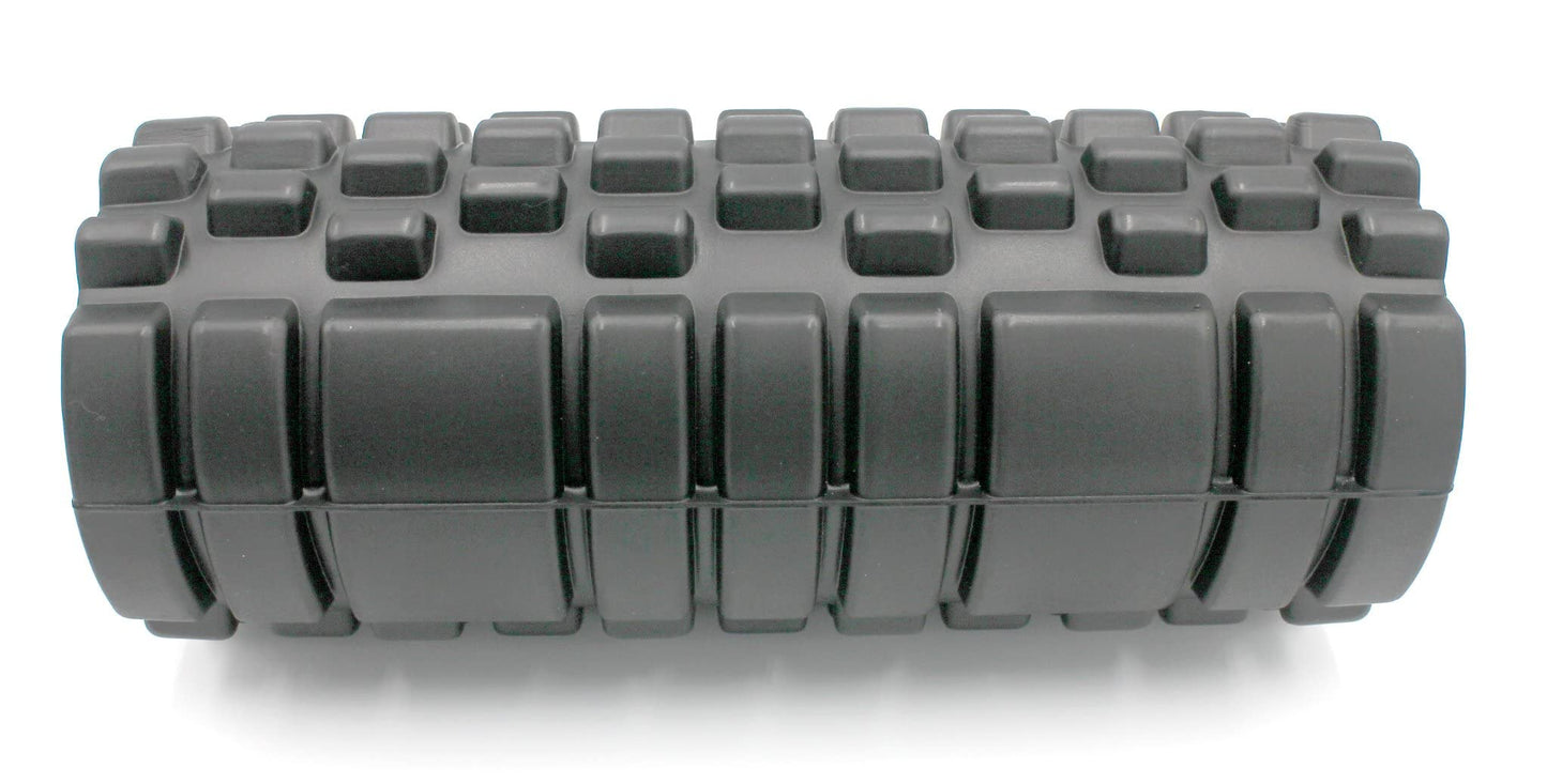 Kunova 13" Deep Tissue Grid Yoga Fitness EVA Massage Foam Roller with Carrying Bag Medium Density Deep Tissue Massager for Muscle Massage and Myofascial Trigger Point Release 🍁 All In One Marketplace Canada