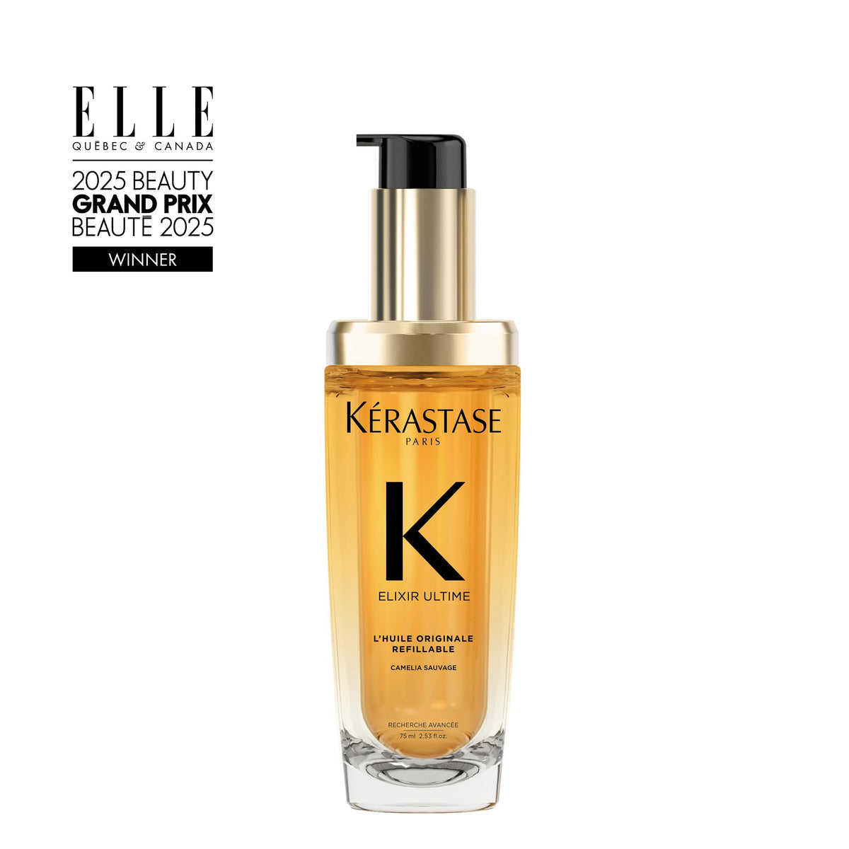 Kérastase Elixir Ultime L'Huile Original Hair Oil, 75 mL 🍁 All In One Marketplace Canada