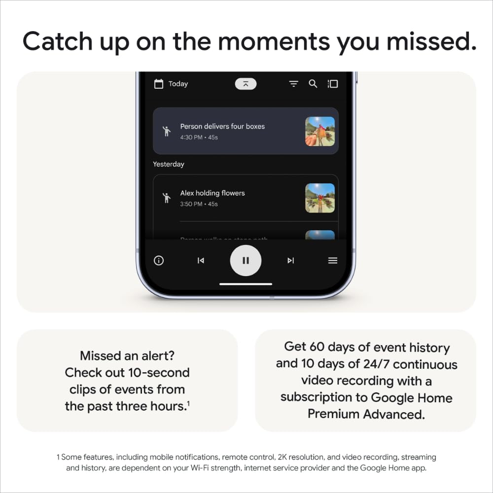 Google Nest Doorbell (Wired, 3rd gen) - 2K Video and Gemini - Hazel 🍁 All In One Marketplace Canada
