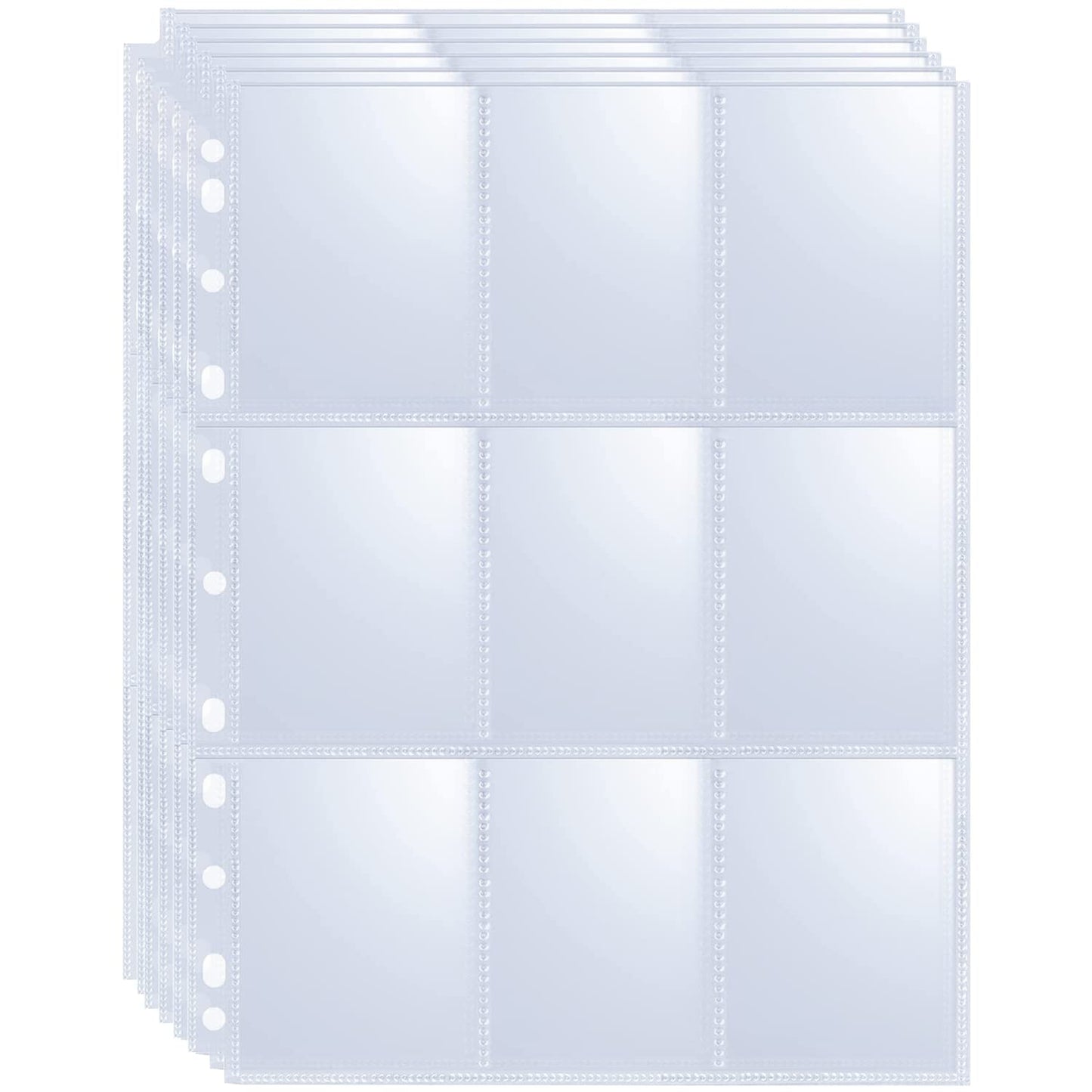 360 Pockets Trading Card Sleeves - Double-Sided 9 Pocket Page Protector, Ultra-Clear Card Sheets for 3 Ring Binder, Sleeves for Game Yugioh/MTG, Baseball, Business Cards, Coupons 🍁 All In One Marketplace Canada