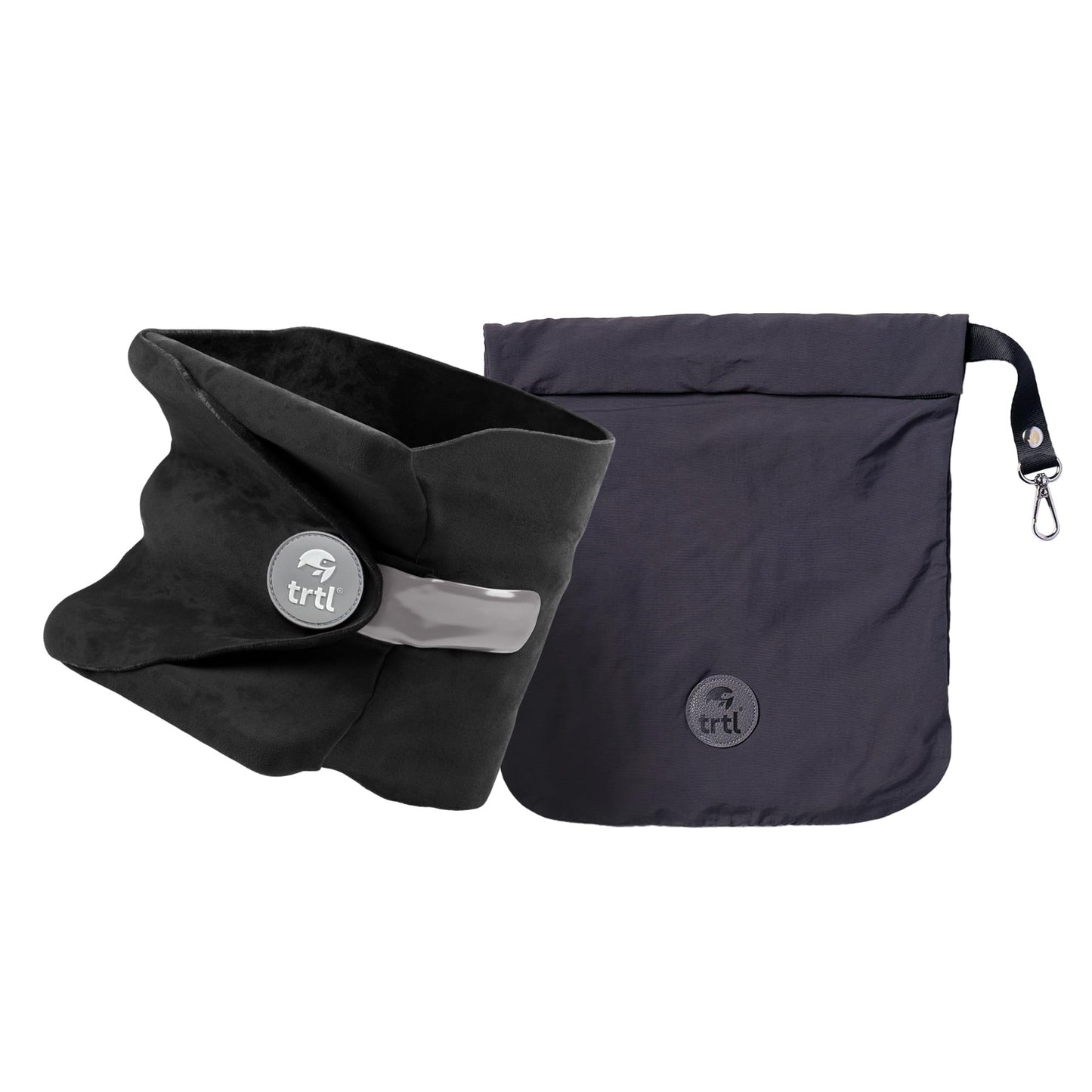 trtl Travel Pillow - Airplane Pillow for Neck and Shoulder Support - Soft, Lightweight, Machine-Washable Travel Pillows for Airplanes - Black 🍁 All In One Marketplace Canada