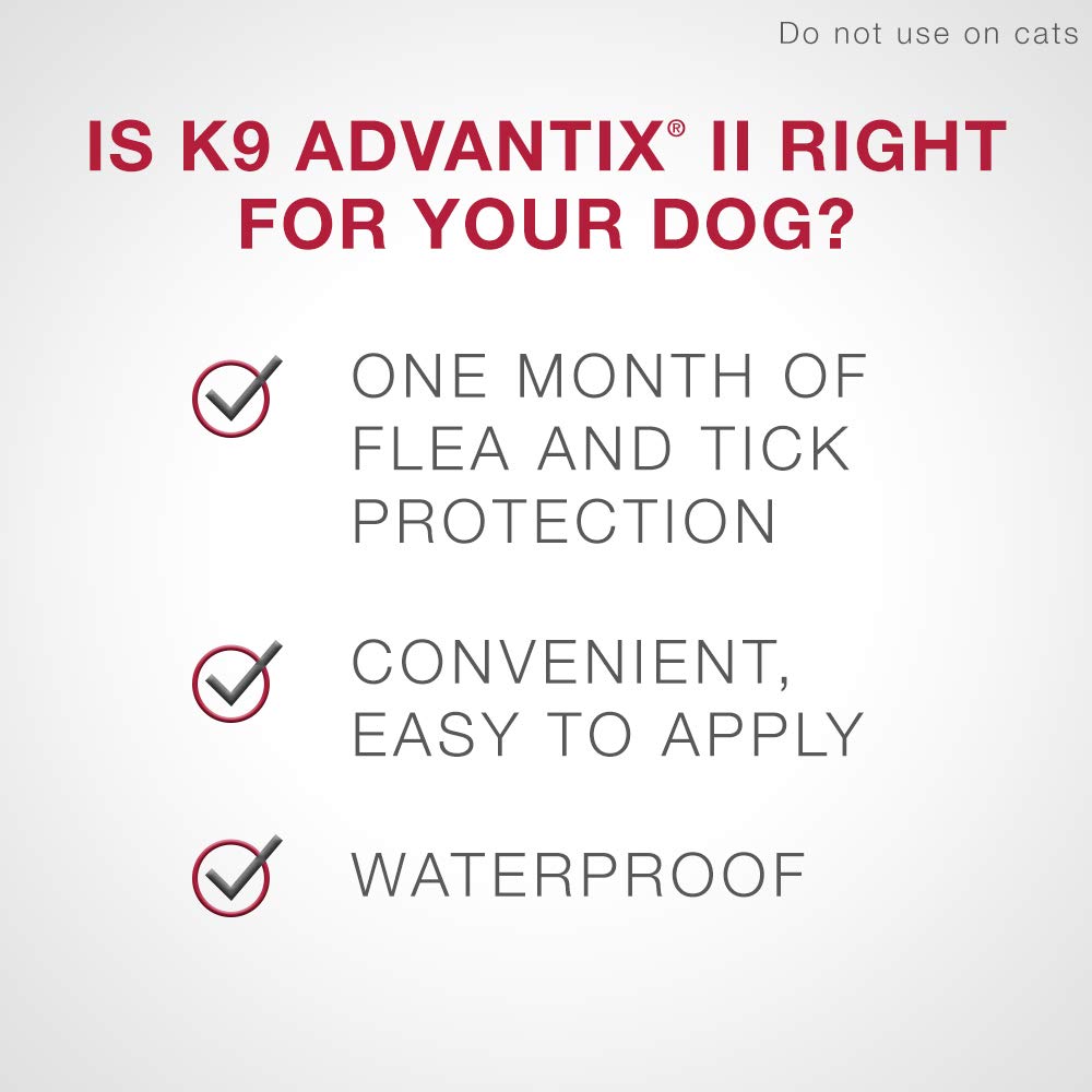 K9 Advantix II Flea & Tick Prevention – Small Dog - Vet Recommended - 2-Pk 🍁 All In One Marketplace Canada