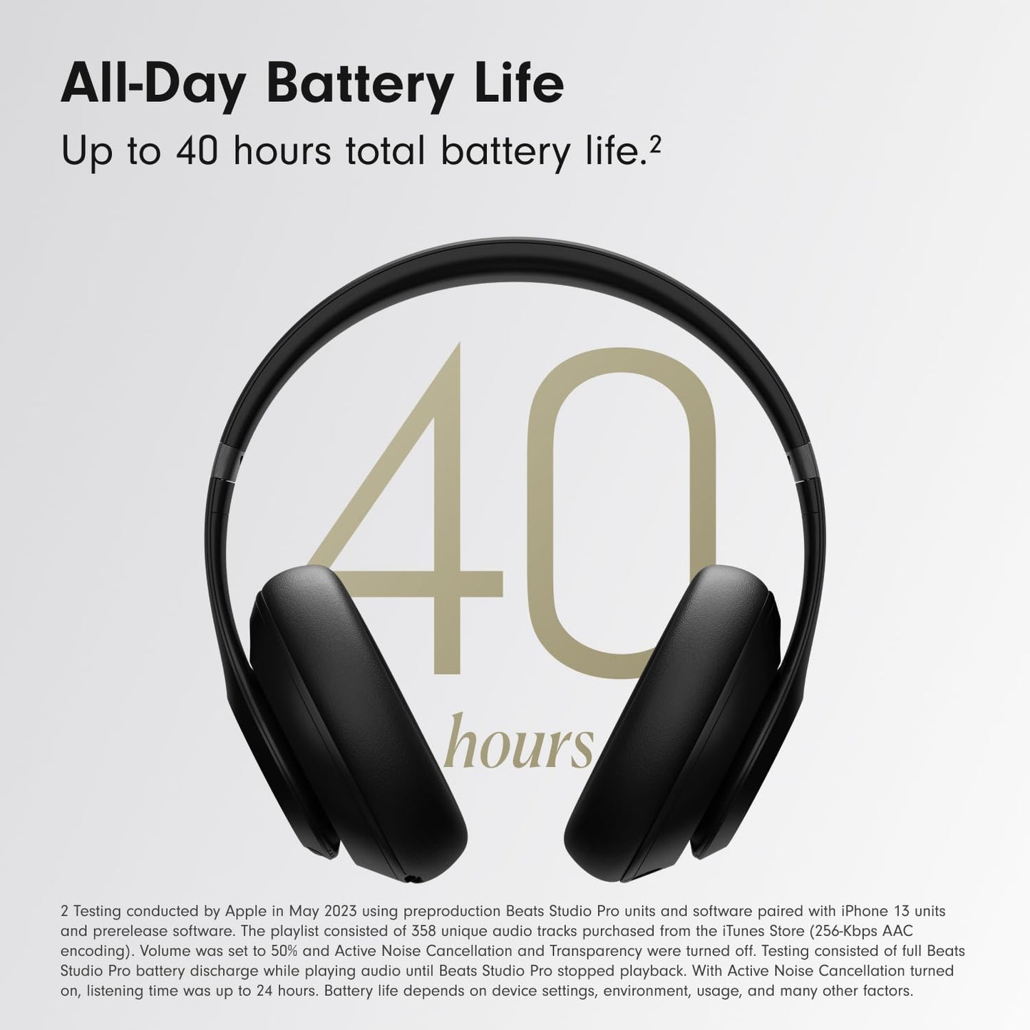 Beats Studio Pro - Wireless Bluetooth Noise Cancelling Headphones - Personalized Spatial Audio, USB-C Lossless Audio, Apple & Android Compatibility, Up to 40 Hours Battery Life - Black 🍁 All In One Marketplace Canada