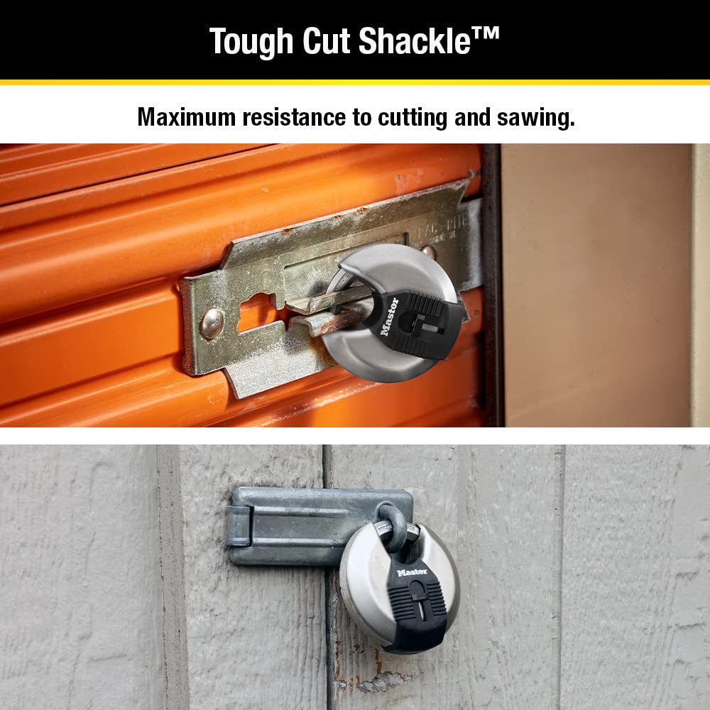 MASTERLOCK Disc Padlock (2 Pack), 2-3/4" M40XTCCSEN 🍁 All In One Marketplace Canada