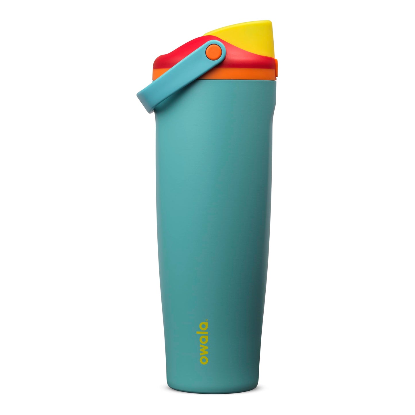 Owala FreeSip Sway Insulated Stainless Steel Water Bottle with Two-Way Spout, Built-In Straw and Bucket Handle, Made for Travel, School, and Sports, 40oz, BPA Free, Leak Proof, Summer Sweetness 🍁 All In One Marketplace Canada