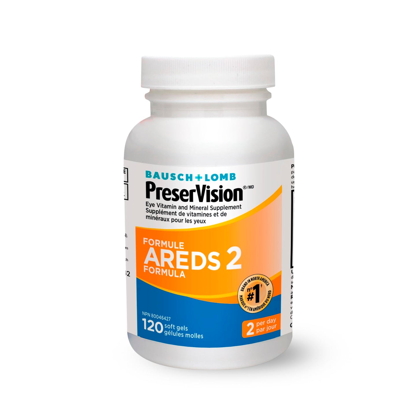 PreserVision AREDS 2 Eye Vitamin & Mineral Supplement, Contains Lutein, Vitamin C, Zeaxanthin, Zinc, Vitamin E, Eye Health Supplements for Adults, 120 Mini Soft Gels (packaging may vary) 🍁 All In One Marketplace Canada
