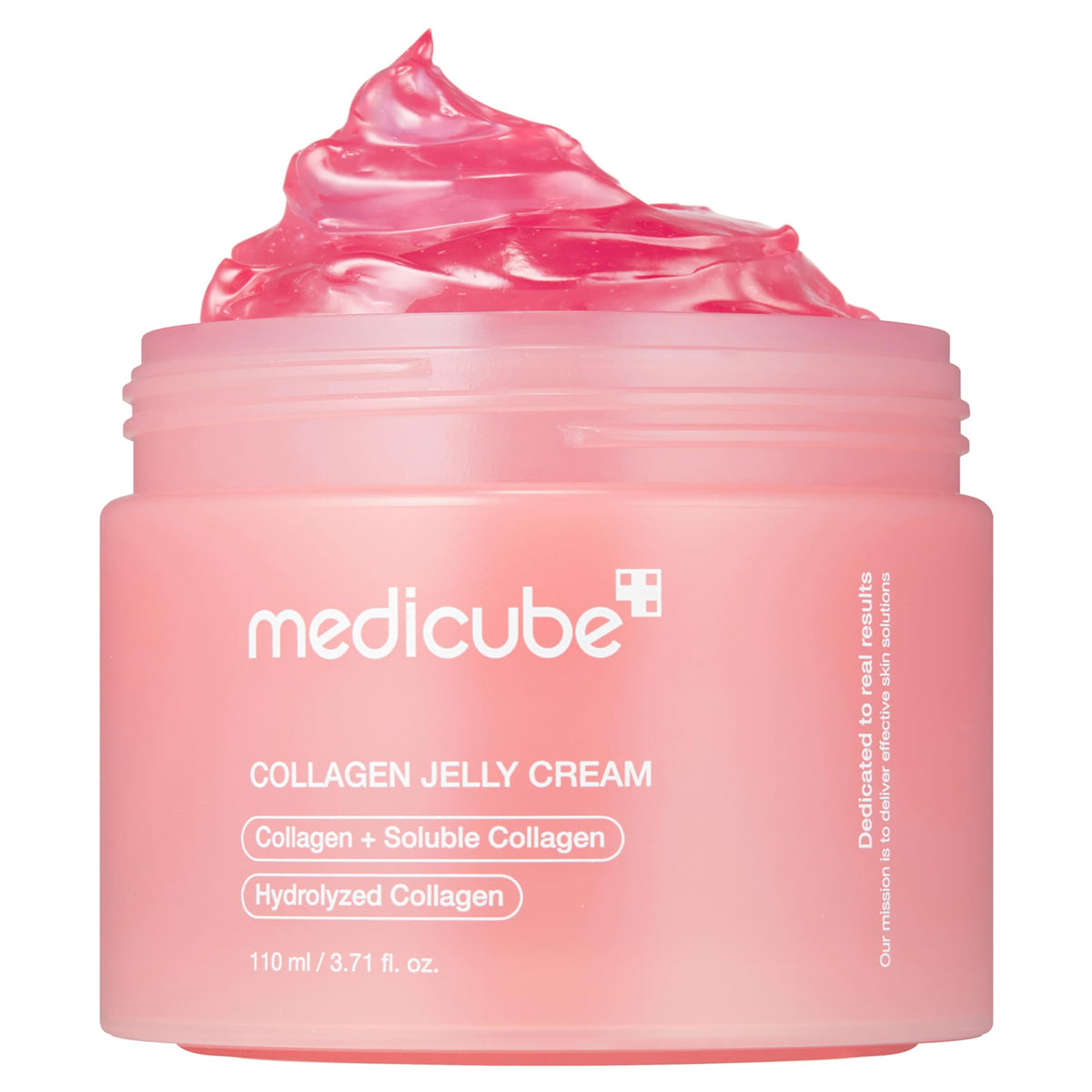 medicube Collagen Jelly Cream- Niacinamide & Freeze-Dried Hydrolyzed Collagen-Boosts skin barrier hydration & gives 24h Glow & Firmer looking skin | No artificial color, Korean skincare (3.71 fl.oz. 110ml) 🍁 All In One Marketplace Canada