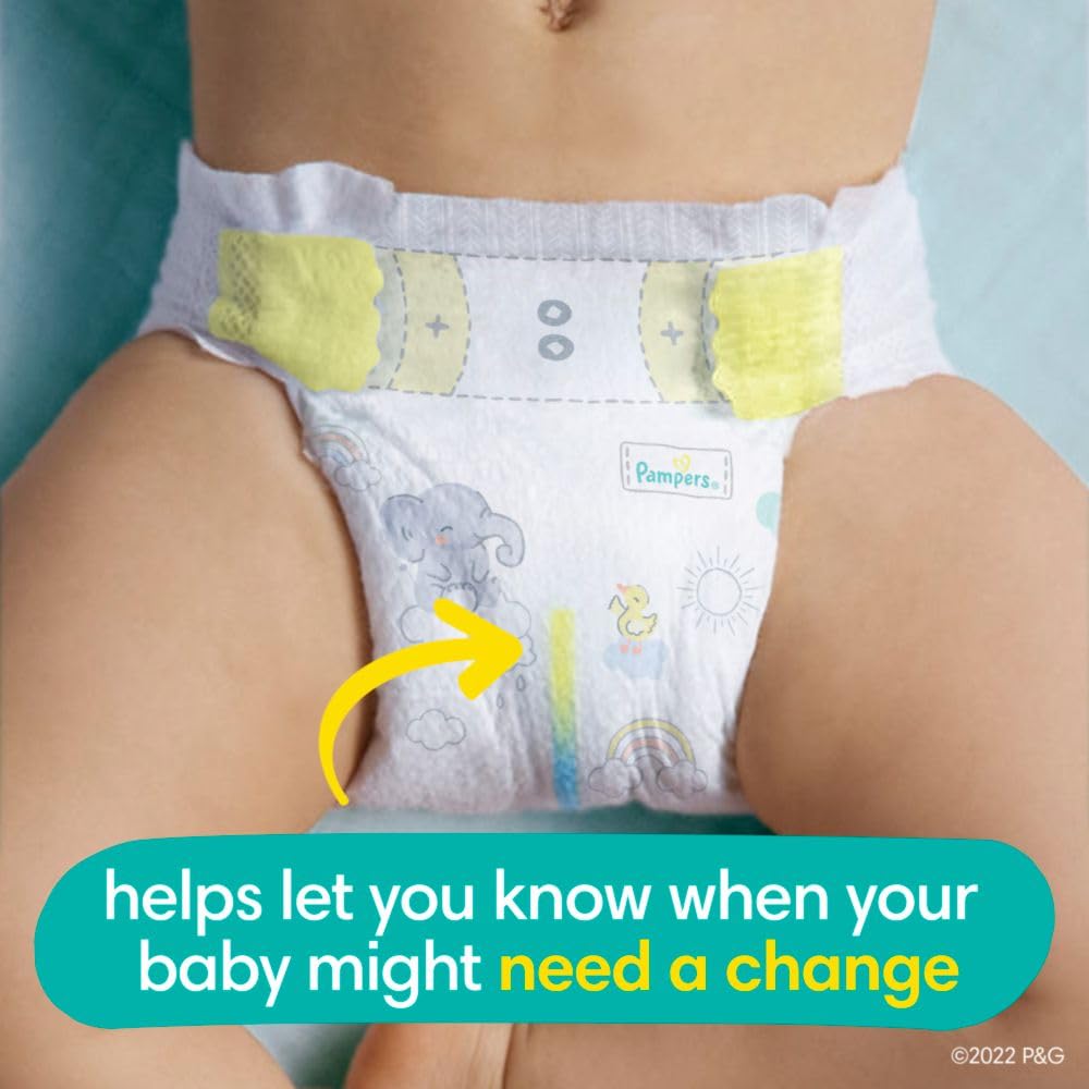 Pampers Swaddlers Diapers, Size S8, Absorbent, Keeps Baby Dry and Comfortable, Skin Safe Disposable Baby Diaper, 1 Pack (Count of 58) 🍁 All In One Marketplace Canada