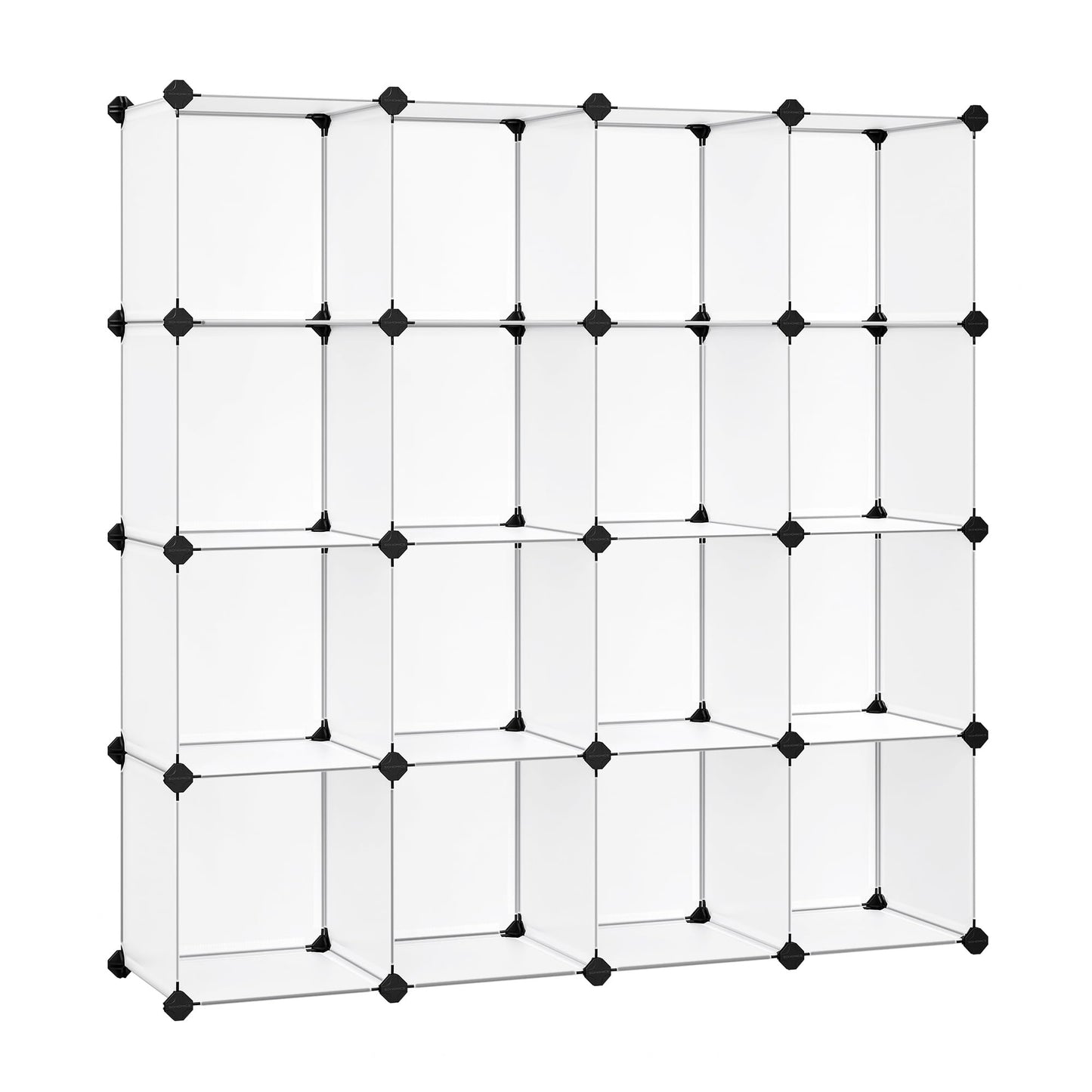 SONGMICS Cube Storage Organizer, 16 Cube Closet Organizers 48.4 x 12.2 x 48.4 Inches, White ULPC44L 🍁 All In One Marketplace Canada