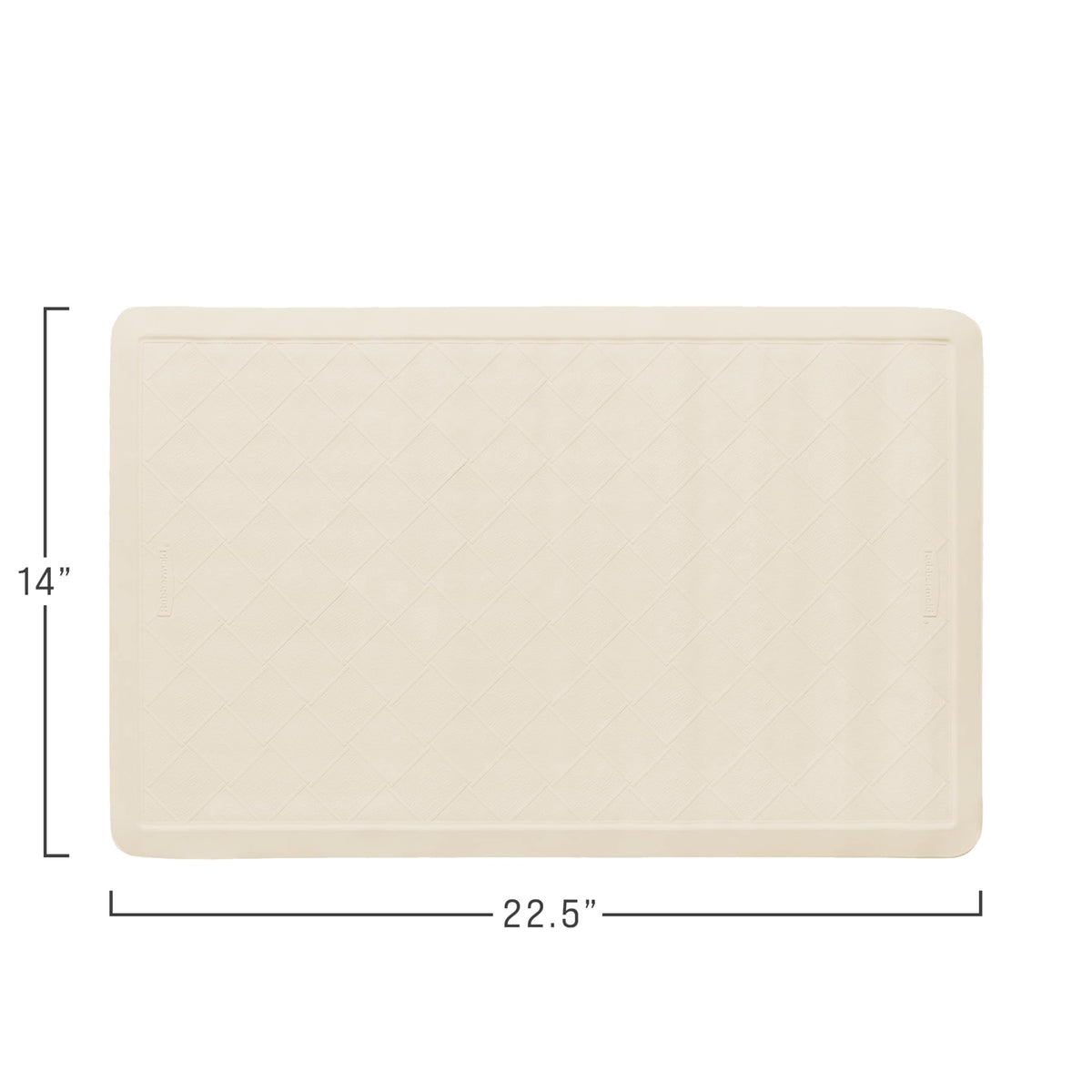Rubbermaid Commercial Products Bath Tub and Shower Mat | Medium - 14 x 24 in. | White | Machine Washable | Safti-Grip Non-Slip Bathroom Mat with Suction Cups for Home/Hotel/Shower/Bathtub 🍁 All In One Marketplace Canada